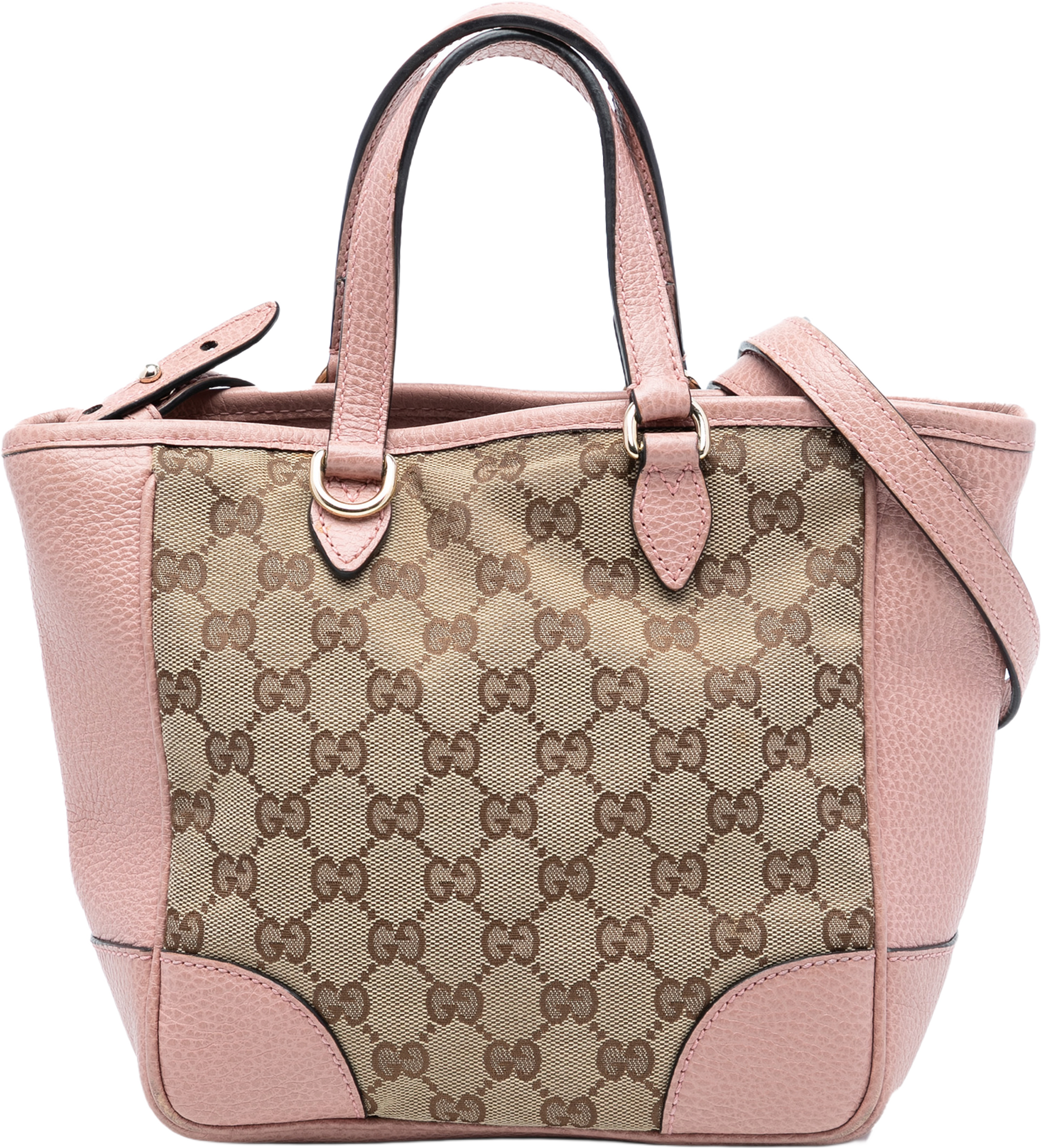 Gucci Small Gg Canvas Bree Satchel, från Luxclusif, i färgen beige. Klicka för att öppna bilden i stort format