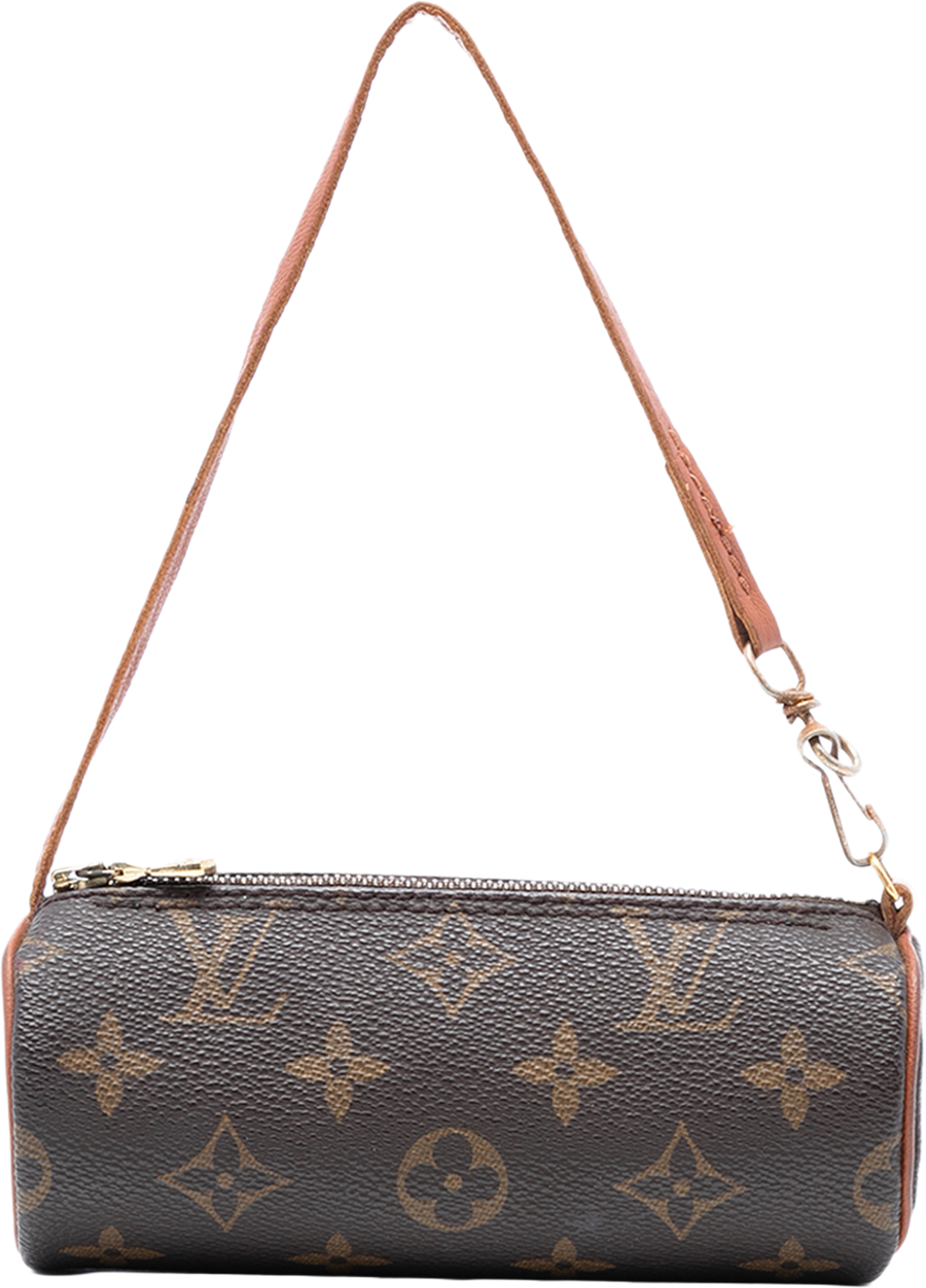 Louis Vuitton Monogram Papillon Pochette, från Luxclusif, i färgen brown. Klicka för att öppna bilden i stort format