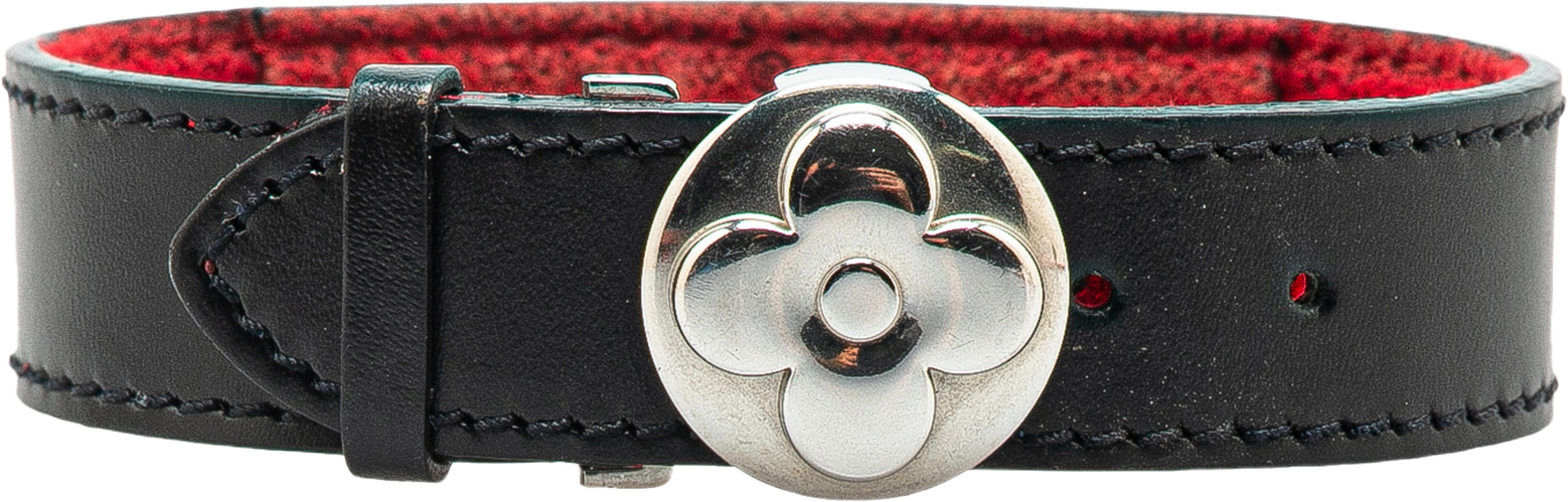 Louis Vuitton Leather Monogram Wish Bracelet