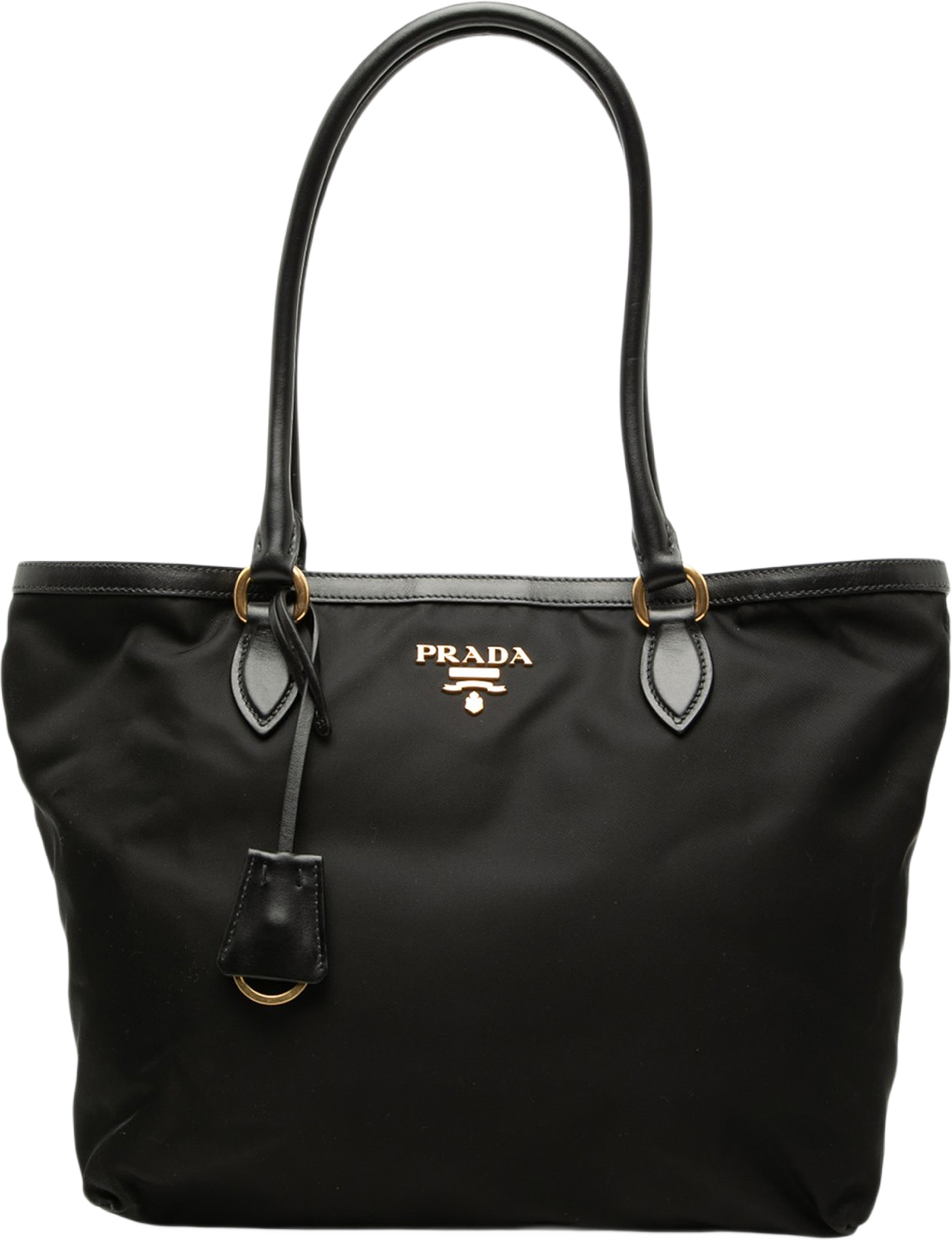 Prada Tessuto Tote, från Luxclusif, i färgen svart. Klicka för att öppna bilden i stort format