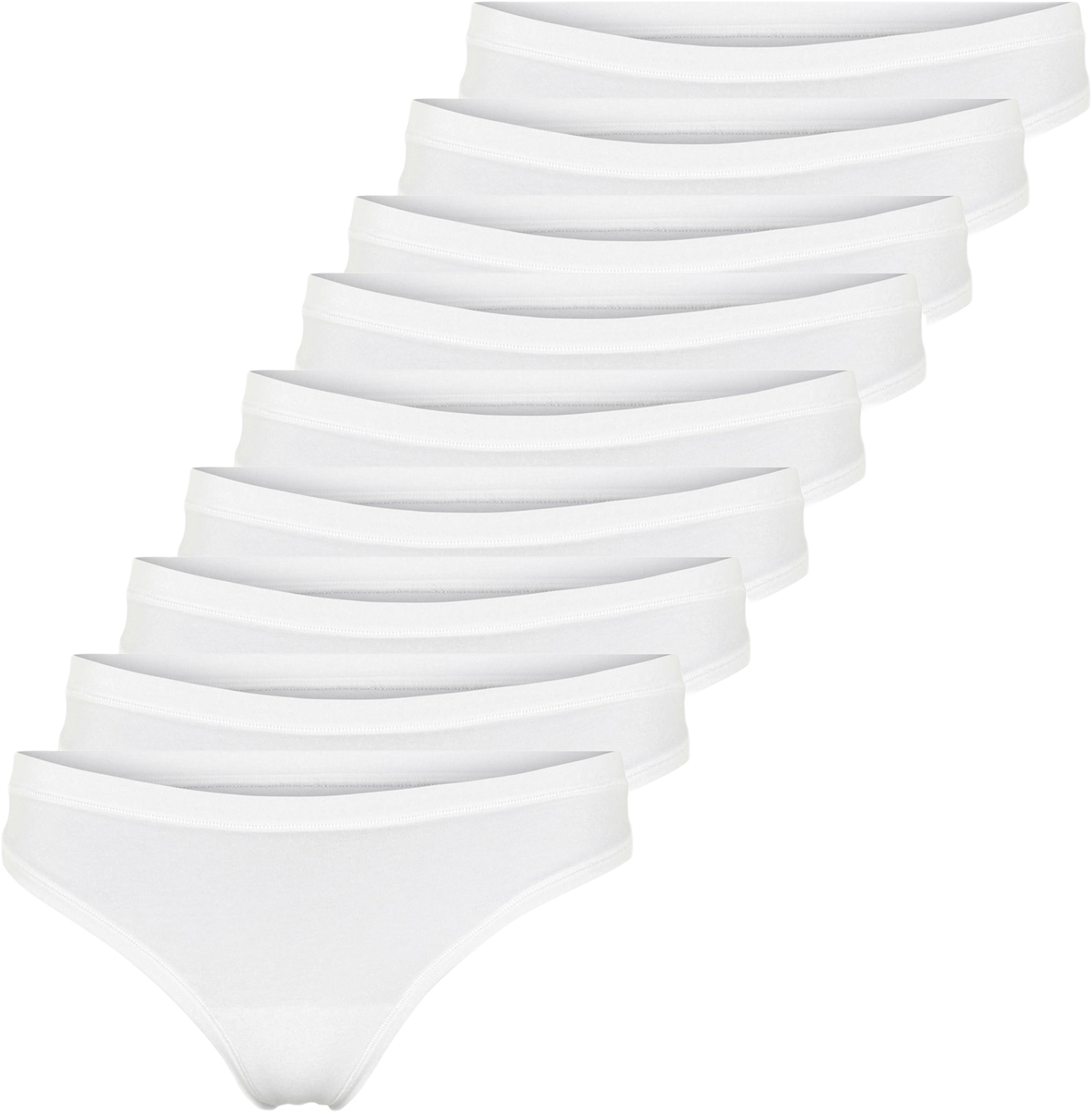 Bambu, String Trosa, 9-pack, Svart