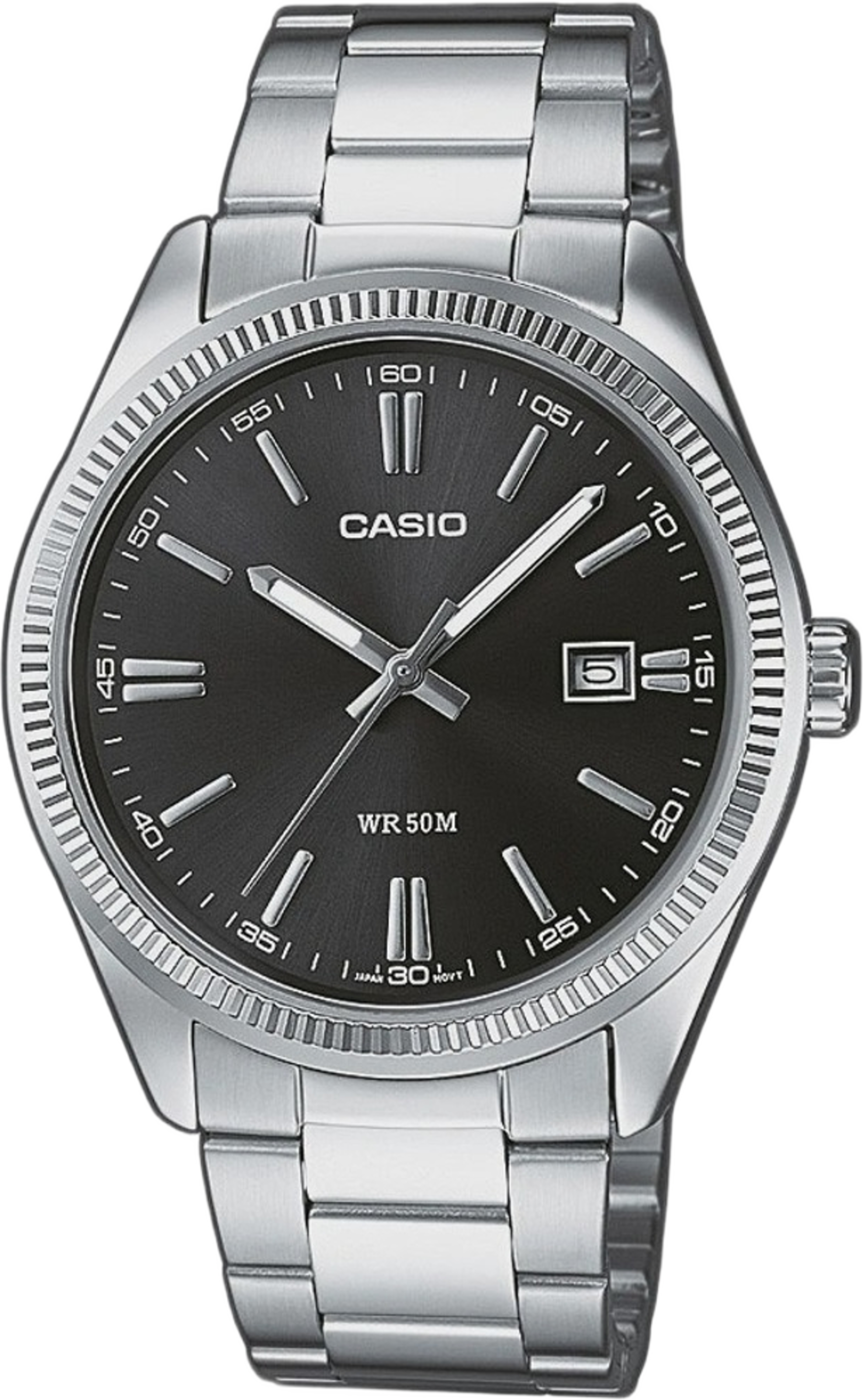 Casio Herr Svart/stål, Metallband - Mtp-1302pd-1a1vef, från Casio, i färgen 1. Klicka för att öppna bilden i stort format