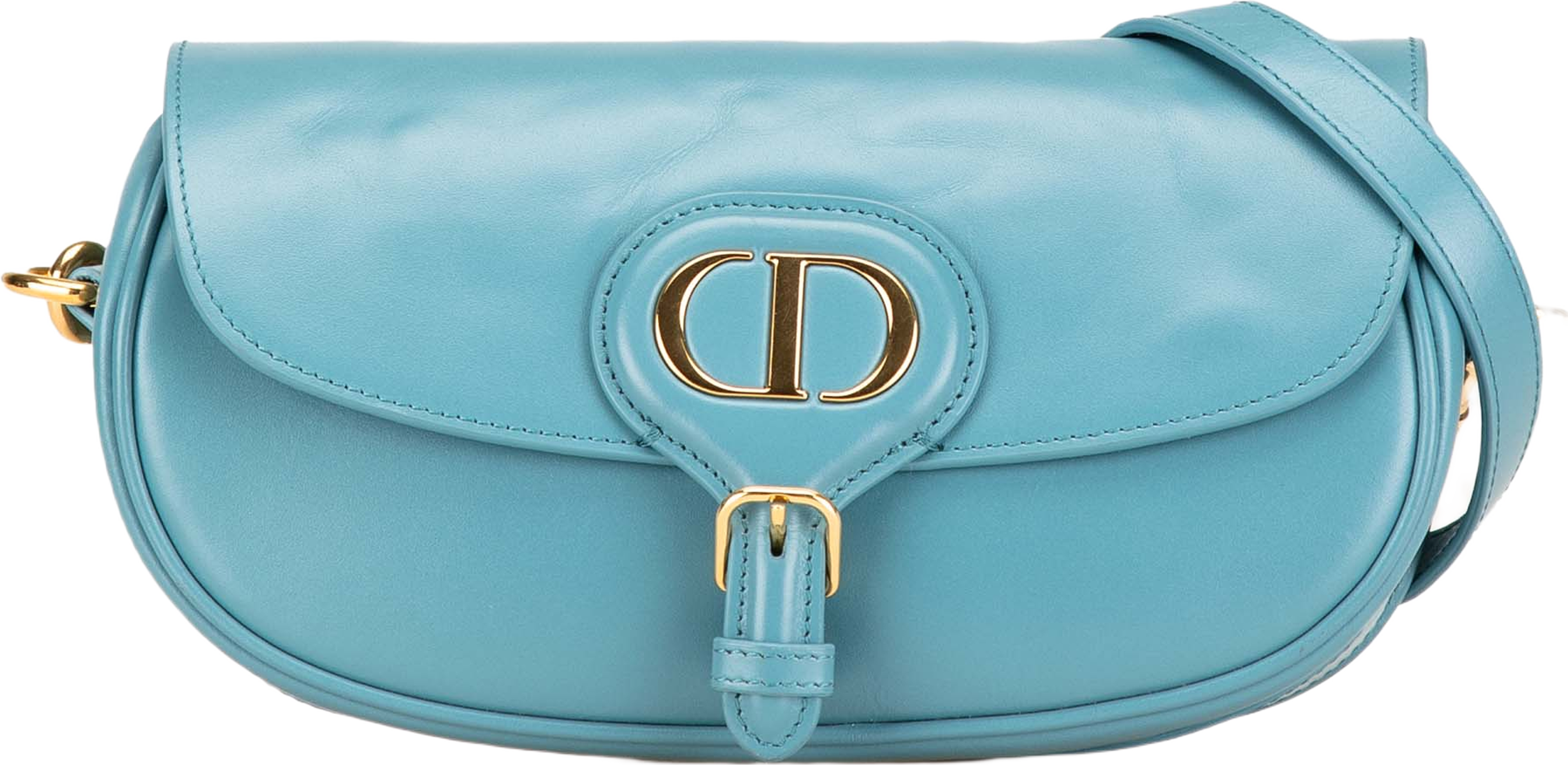 Dior Calfskin Bobby East West Crossbody, från Luxclusif, i färgen light blue. Klicka för att öppna bilden i stort format