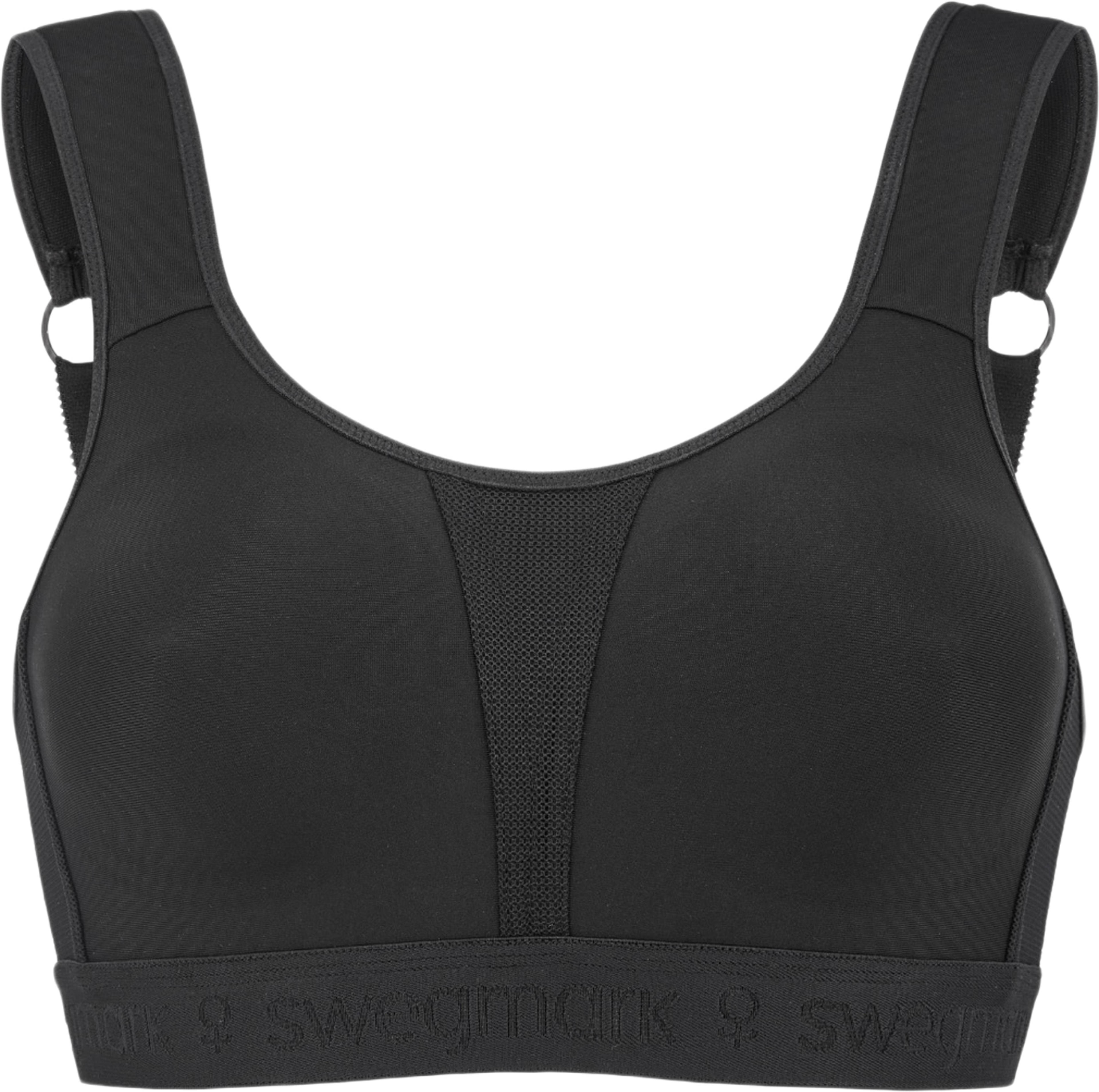 Kimberly Iconic Sport-bh, från Swegmark, i färgen black. Klicka för att öppna bilden i stort format