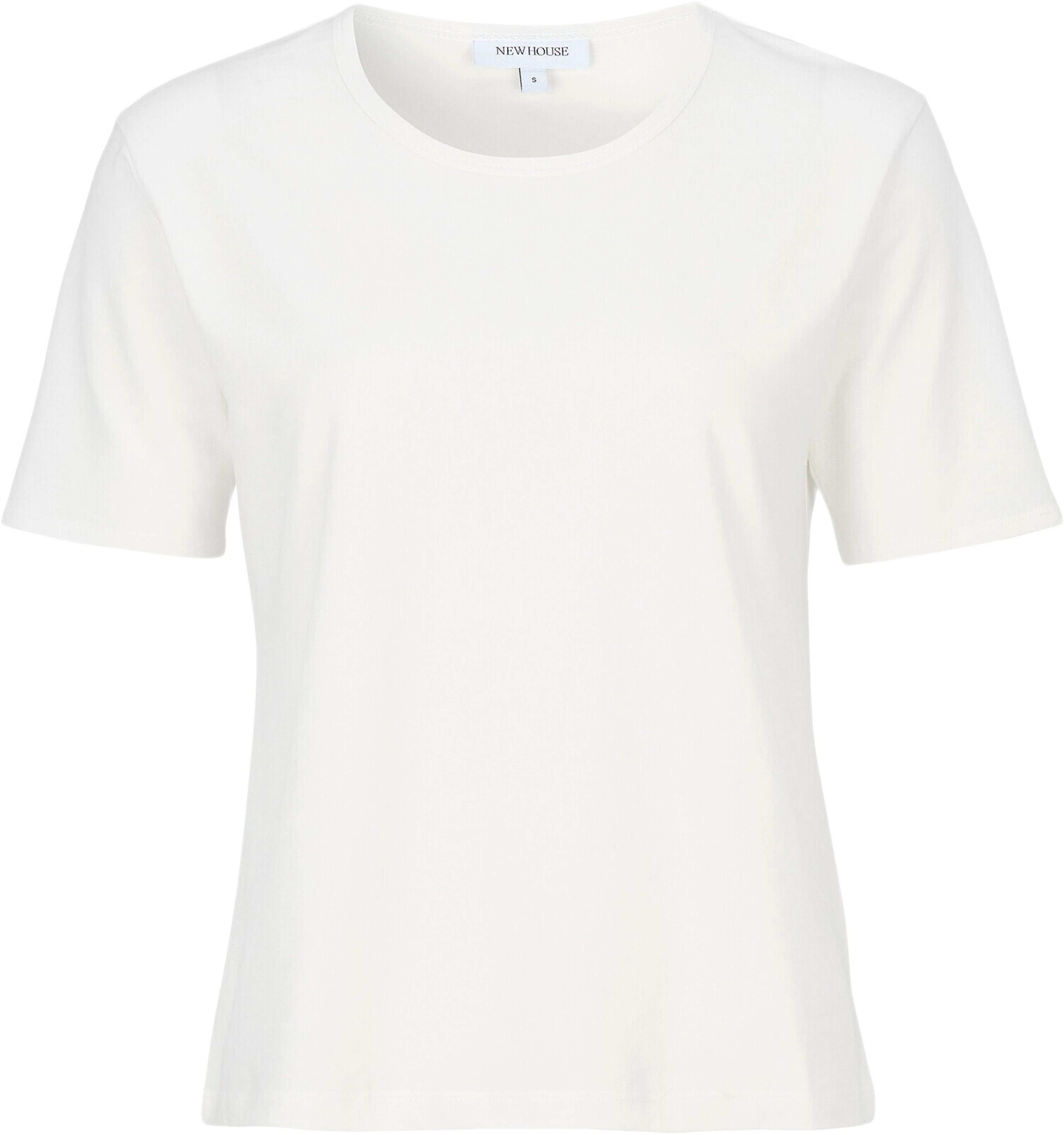Thelma T-shirt, från Newhouse, i färgen offwhite. Klicka för att öppna bilden i stort format