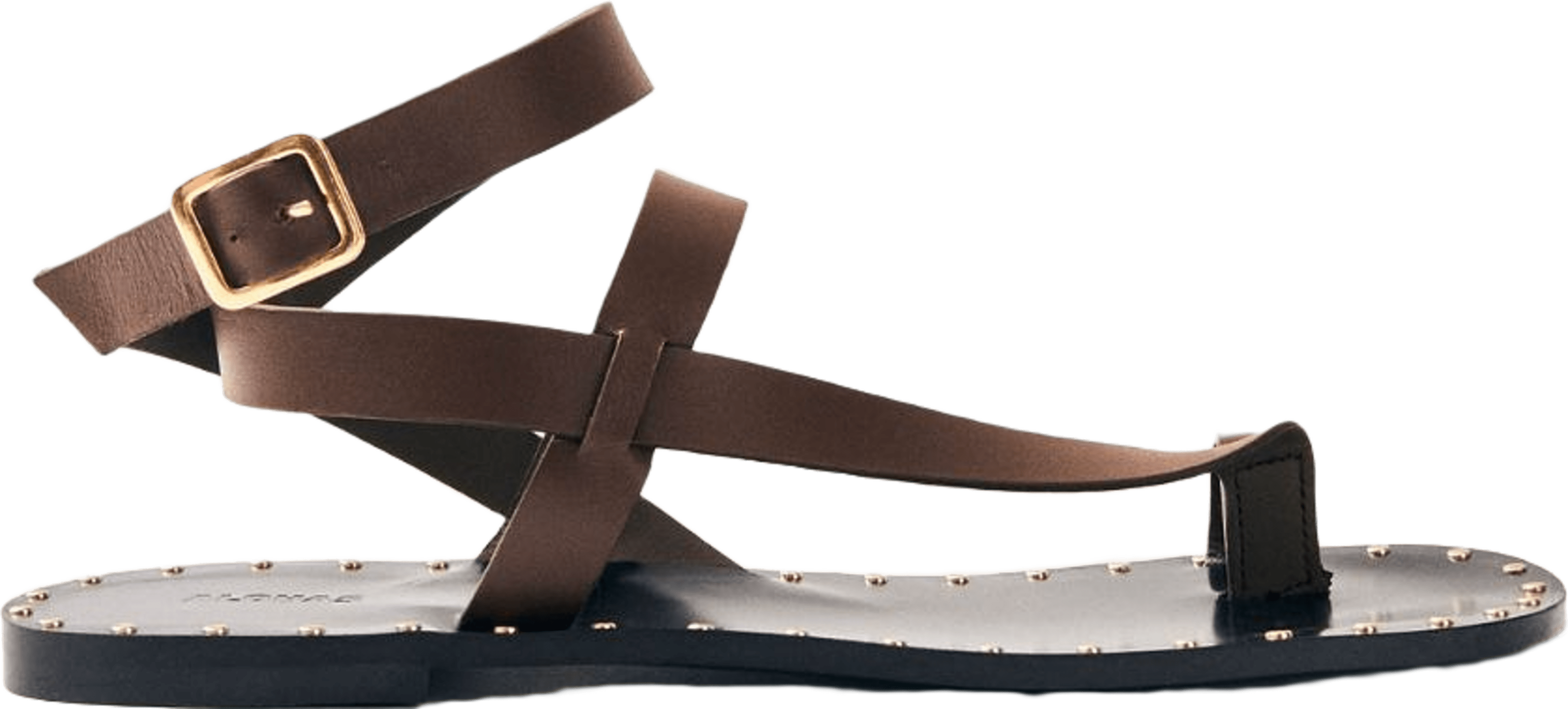 Tallula Brown Leather Sandals
