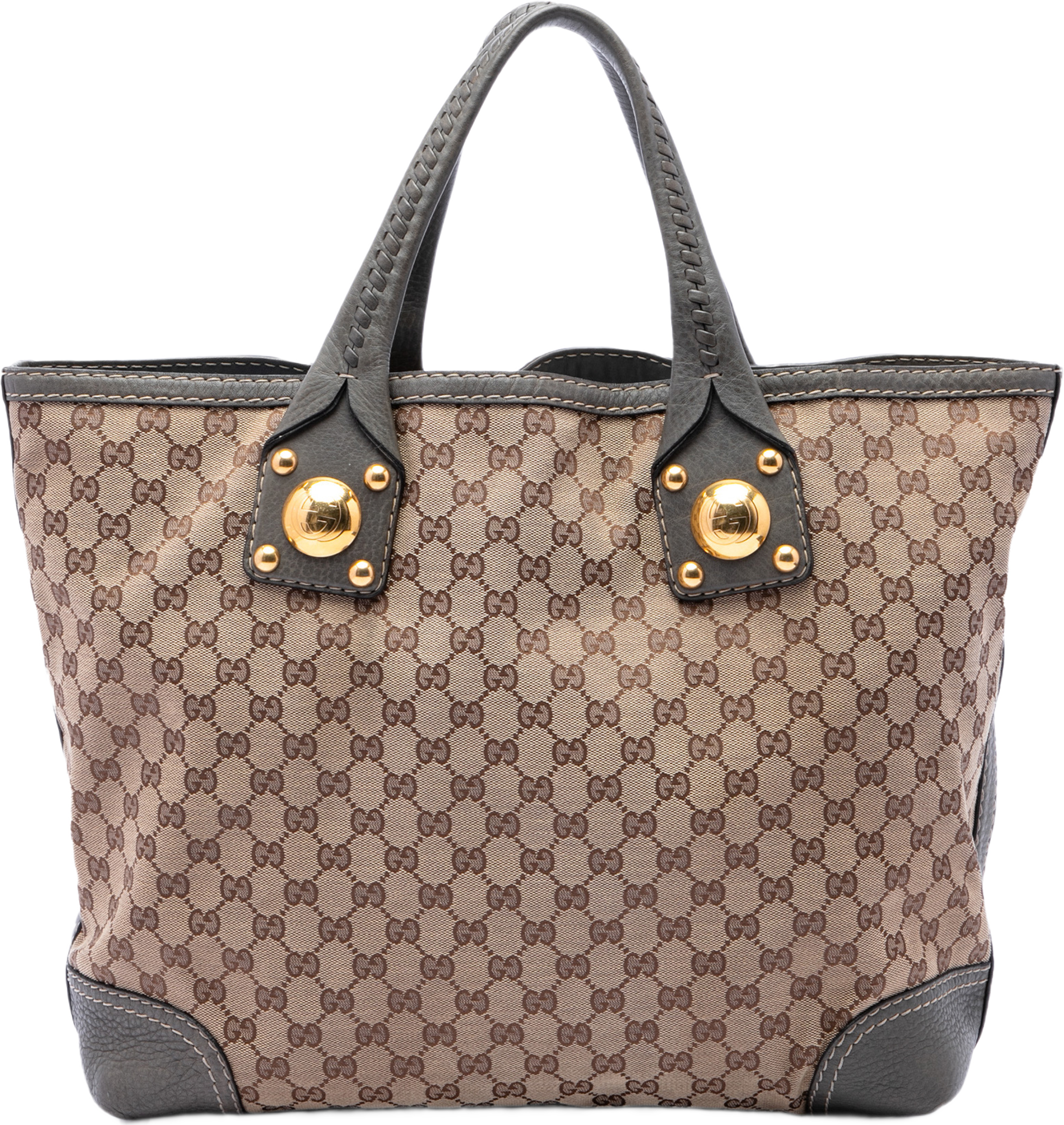 Gucci Gg Canvas Sunset Tote, från Luxclusif, i färgen beige. Klicka för att öppna bilden i stort format