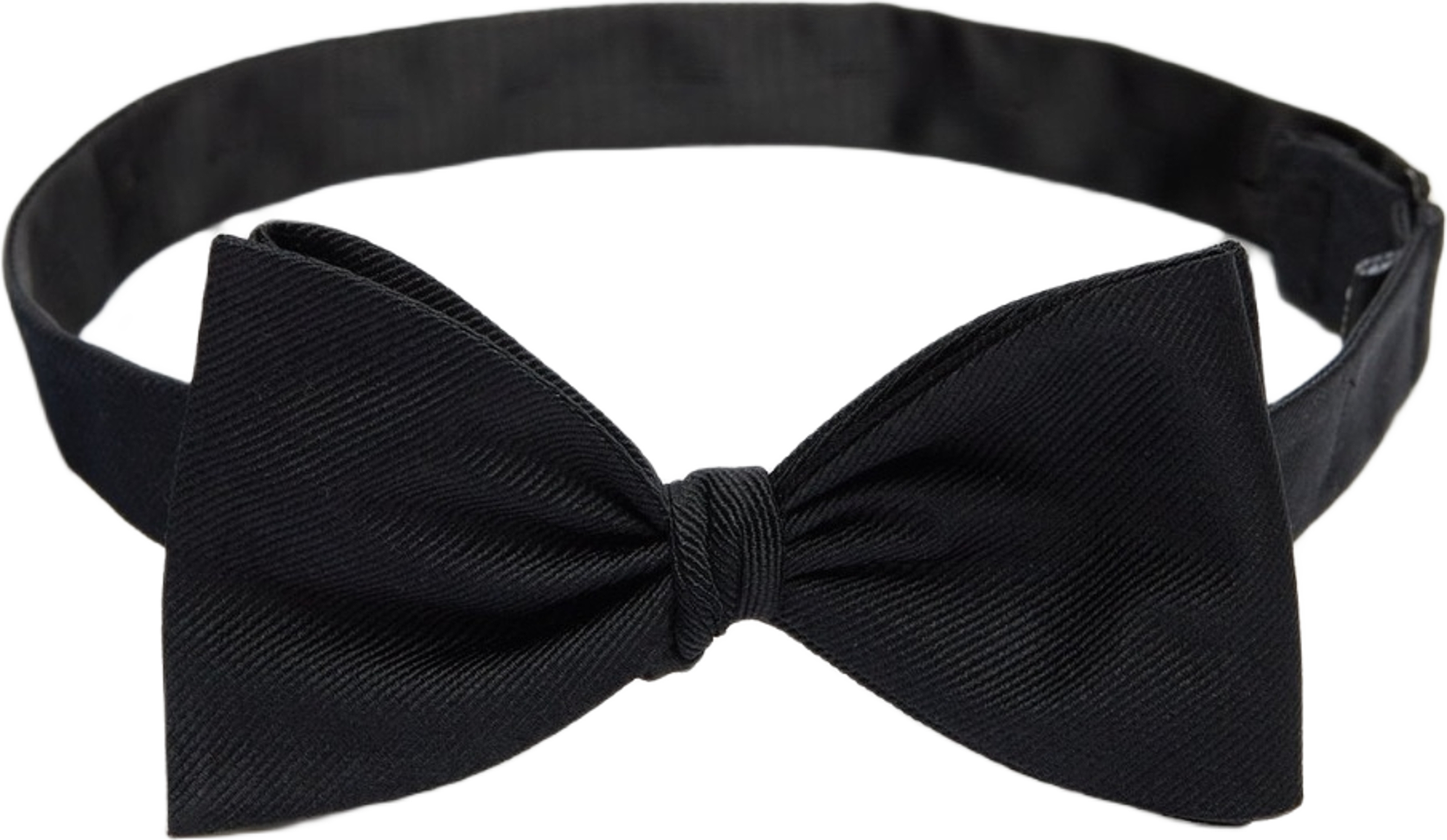Bow Tie Plain Self Tied
