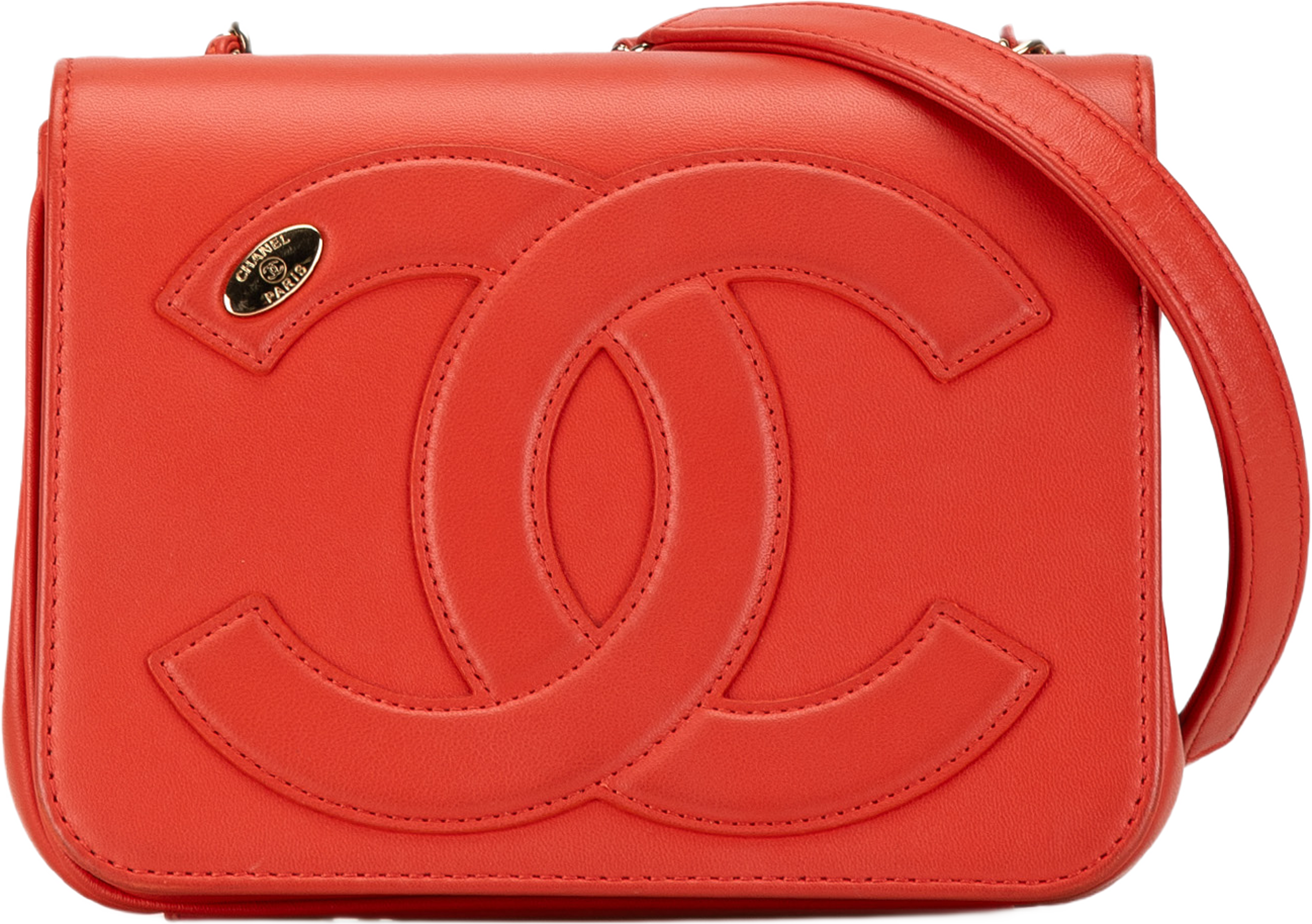 Chanel Lambskin Cc Mania Flap