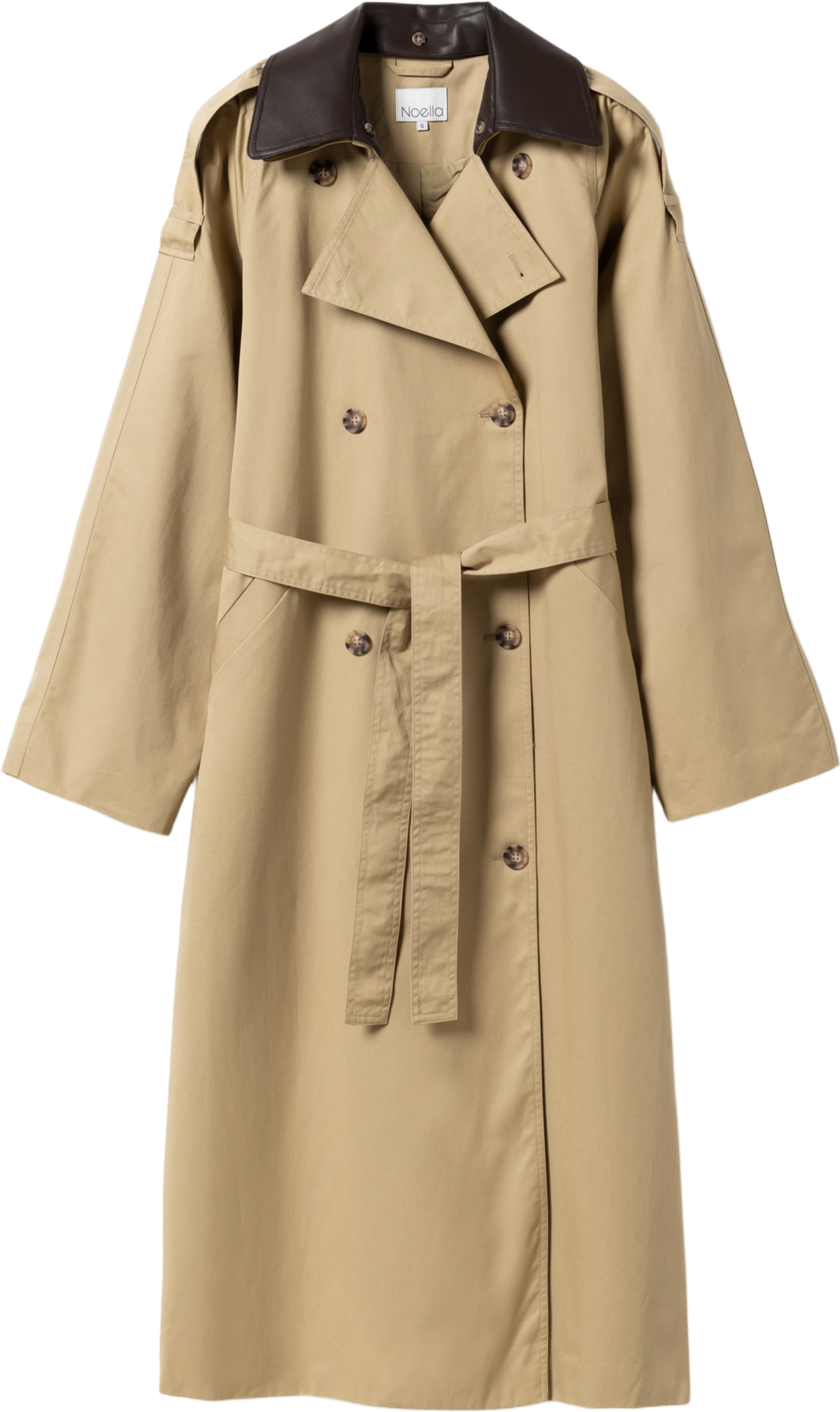 Leone Coat - Warm Sand, från Noella, i färgen warm sand. Klicka för att öppna bilden i stort format