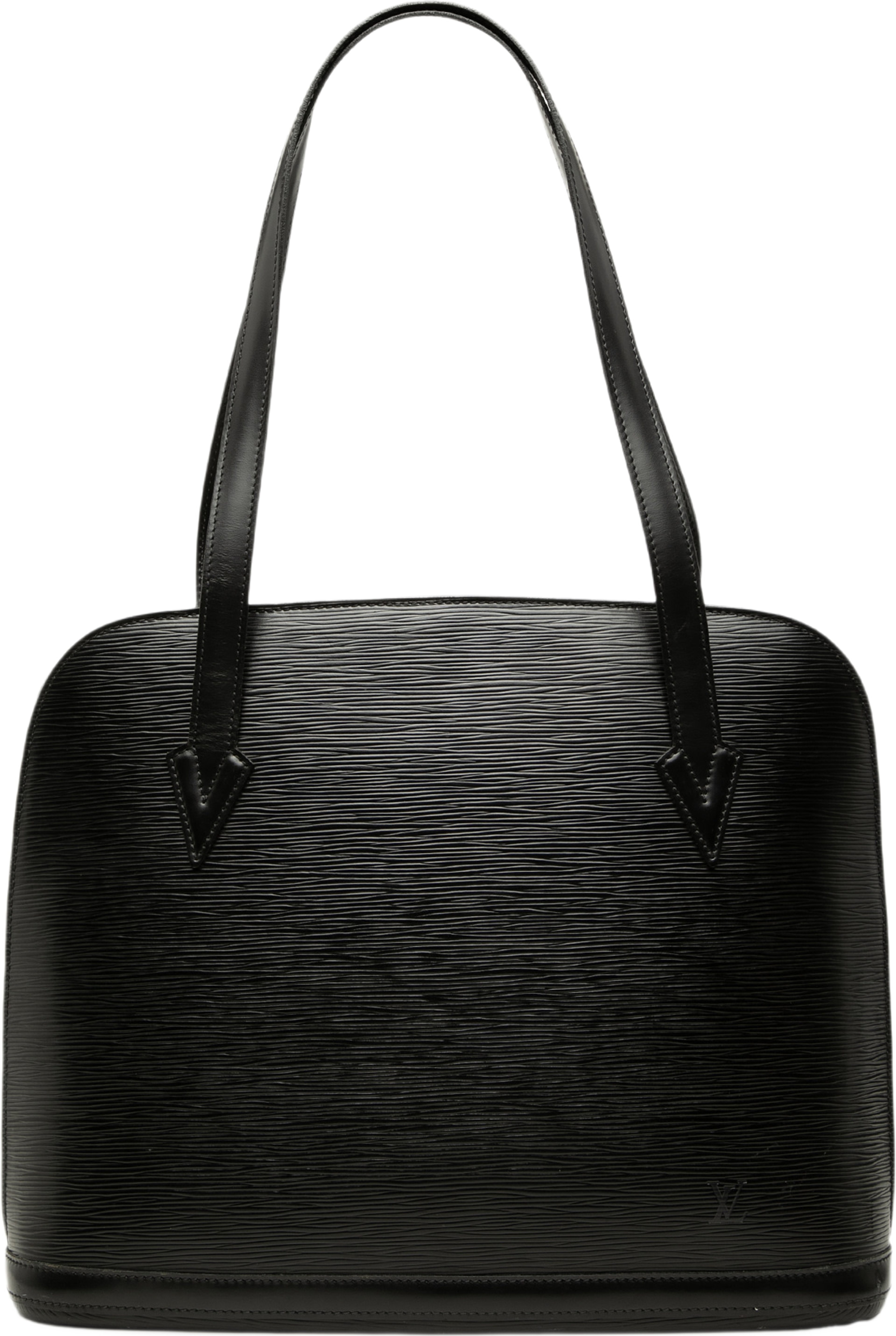 Louis Vuitton Epi Lussac, från Luxclusif, i färgen svart. Klicka för att öppna bilden i stort format