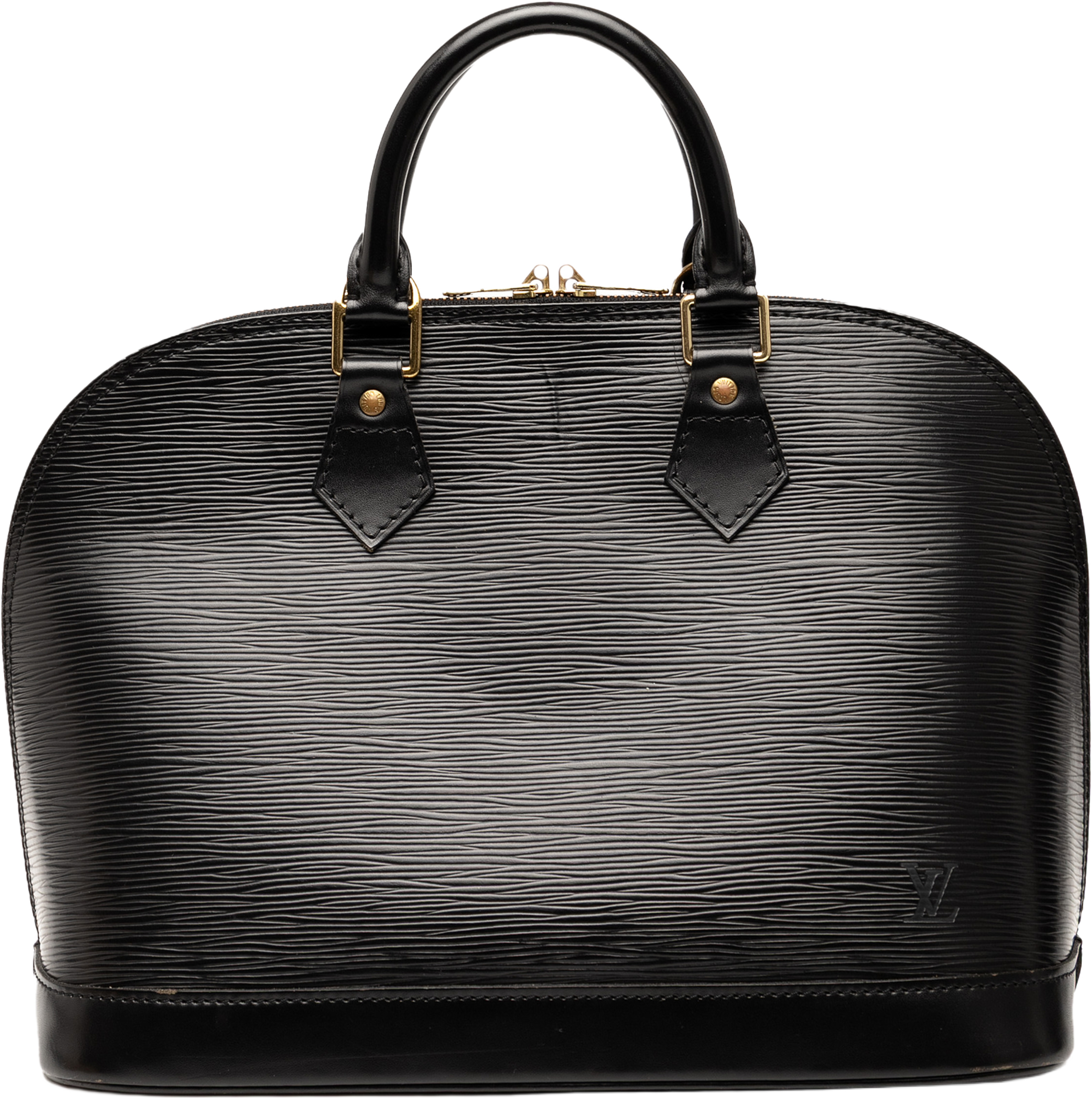 Louis Vuitton Epi Alma Pm, från Luxclusif, i färgen black. Klicka för att öppna bilden i stort format