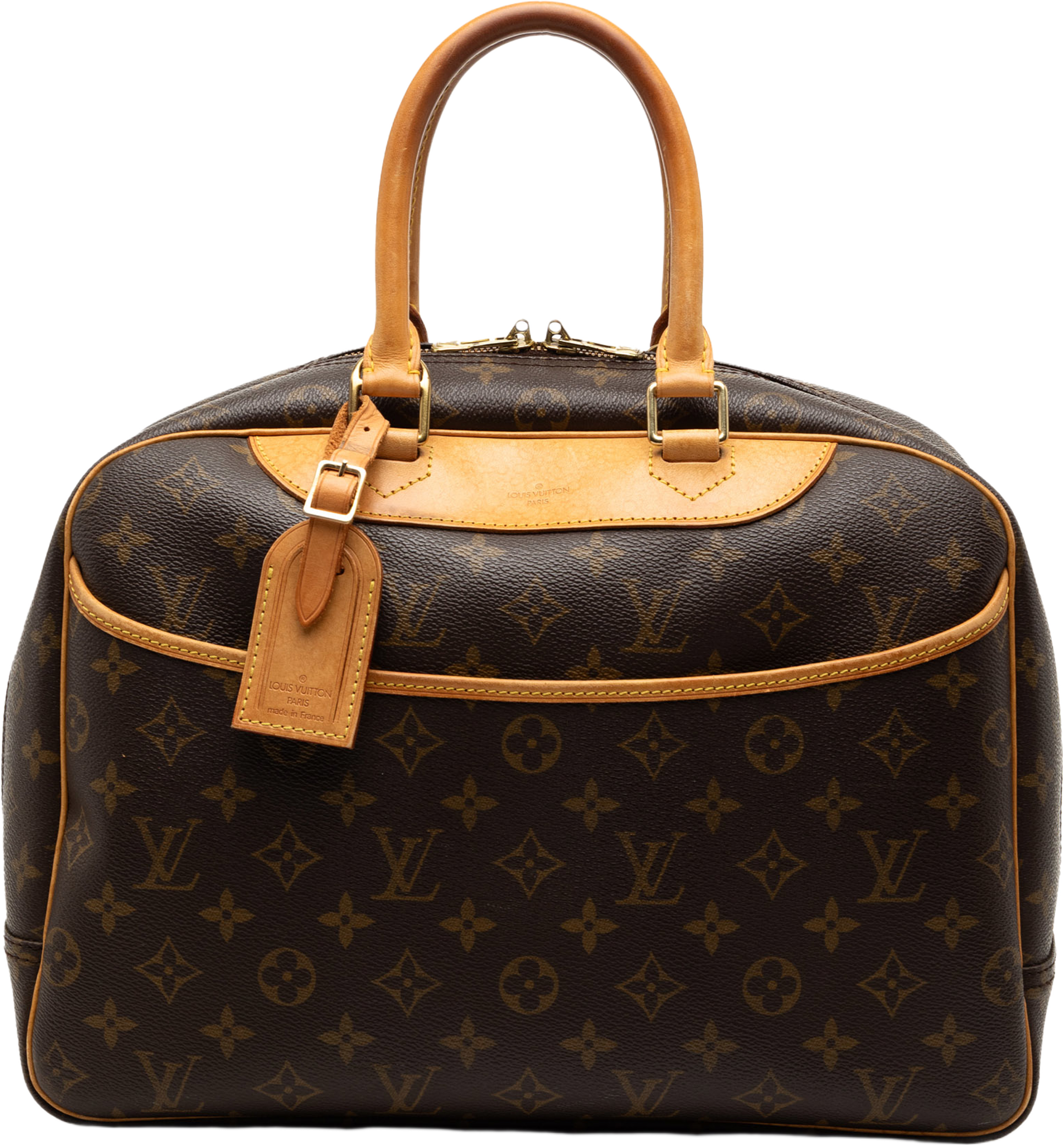 Louis Vuitton Monogram Deauville, från Luxclusif, i färgen brown. Klicka för att öppna bilden i stort format