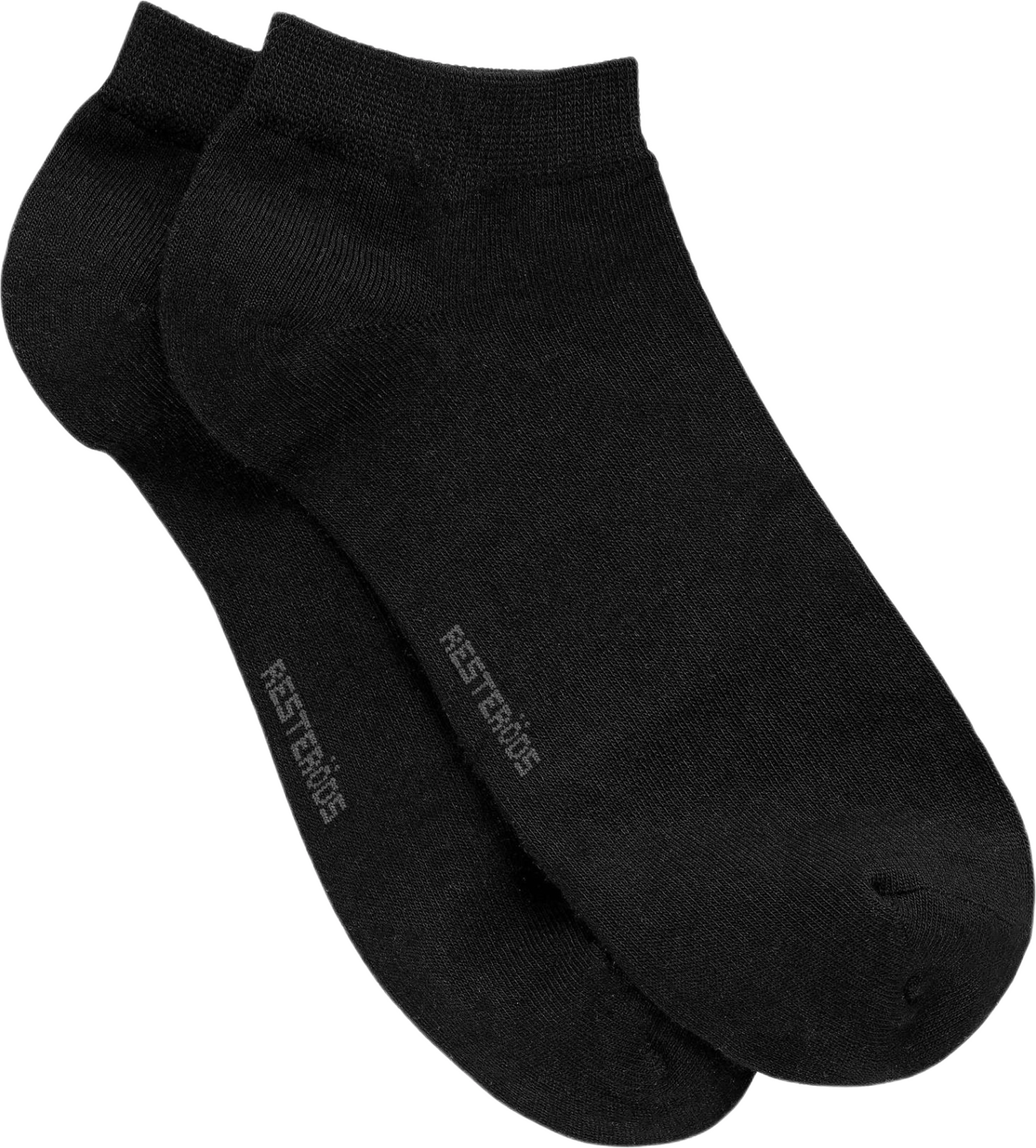 Ekologisk Bomull, Ankelstrumpor, 5-pack, Svart