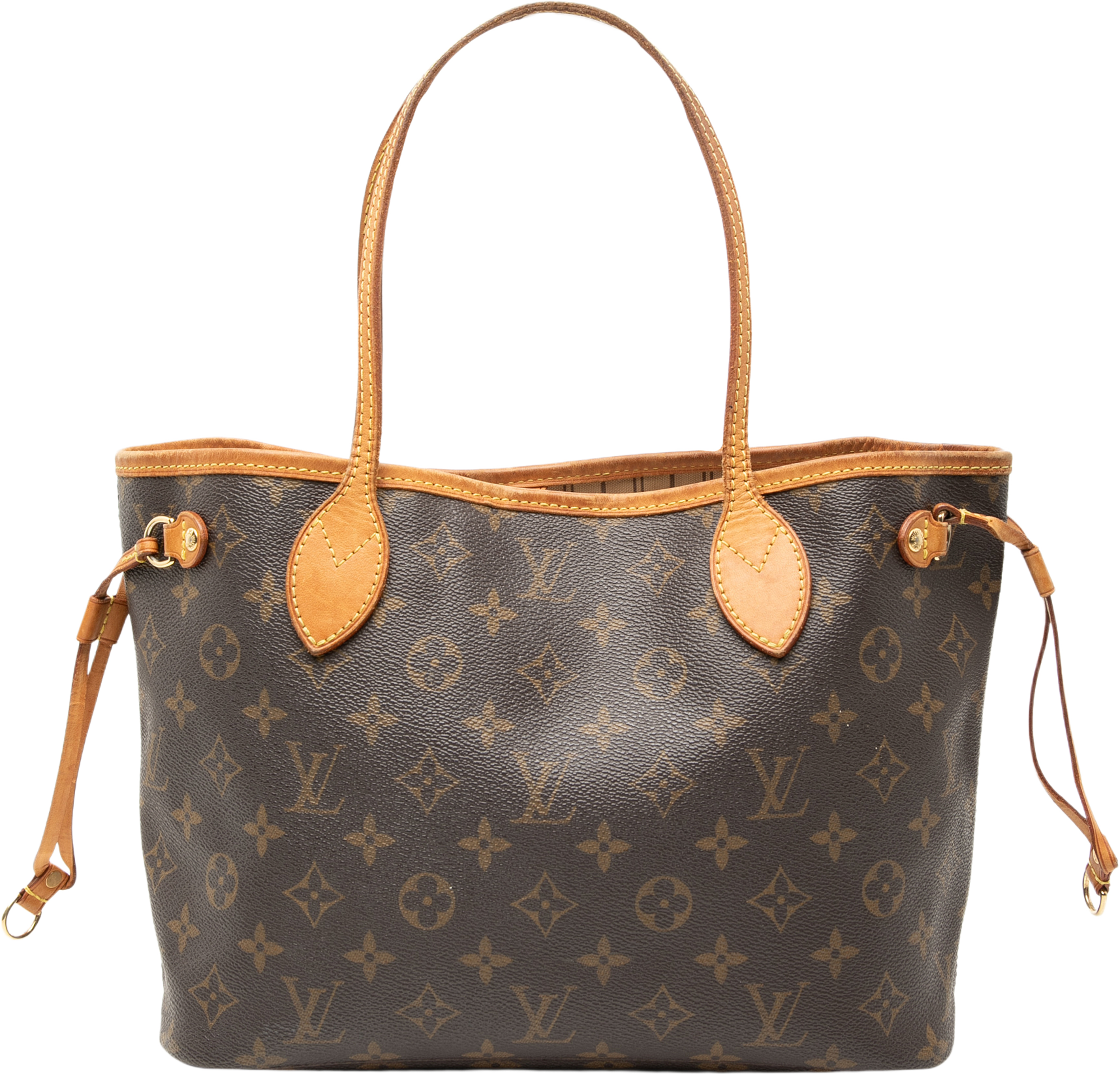 Louis Vuitton Monogram Neverfull Pm, från Luxclusif, i färgen brown. Klicka för att öppna bilden i stort format