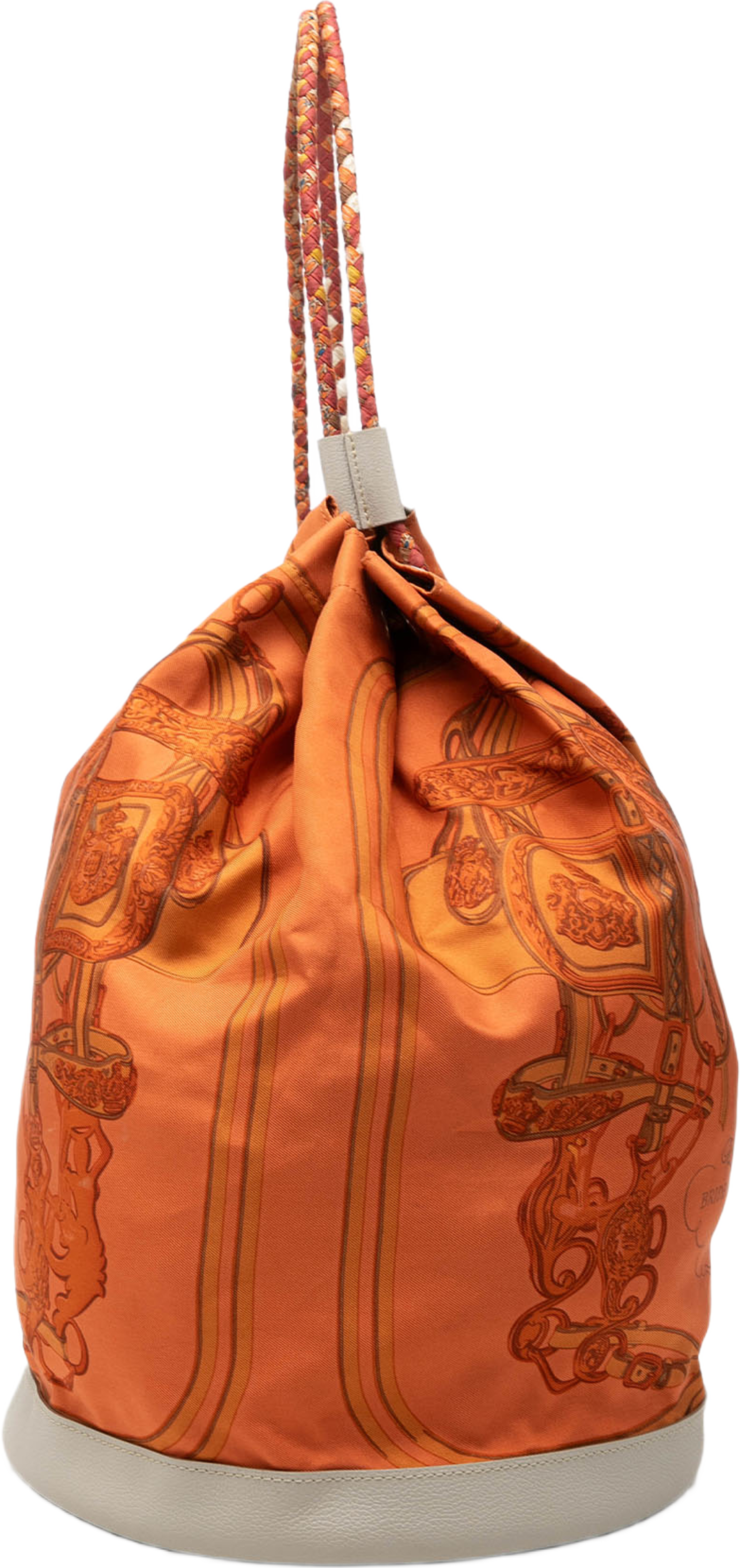Hermès Silk Brides De Gala Sac Soie Cool 22, från Luxclusif, i färgen orange. Klicka för att öppna bilden i stort format
