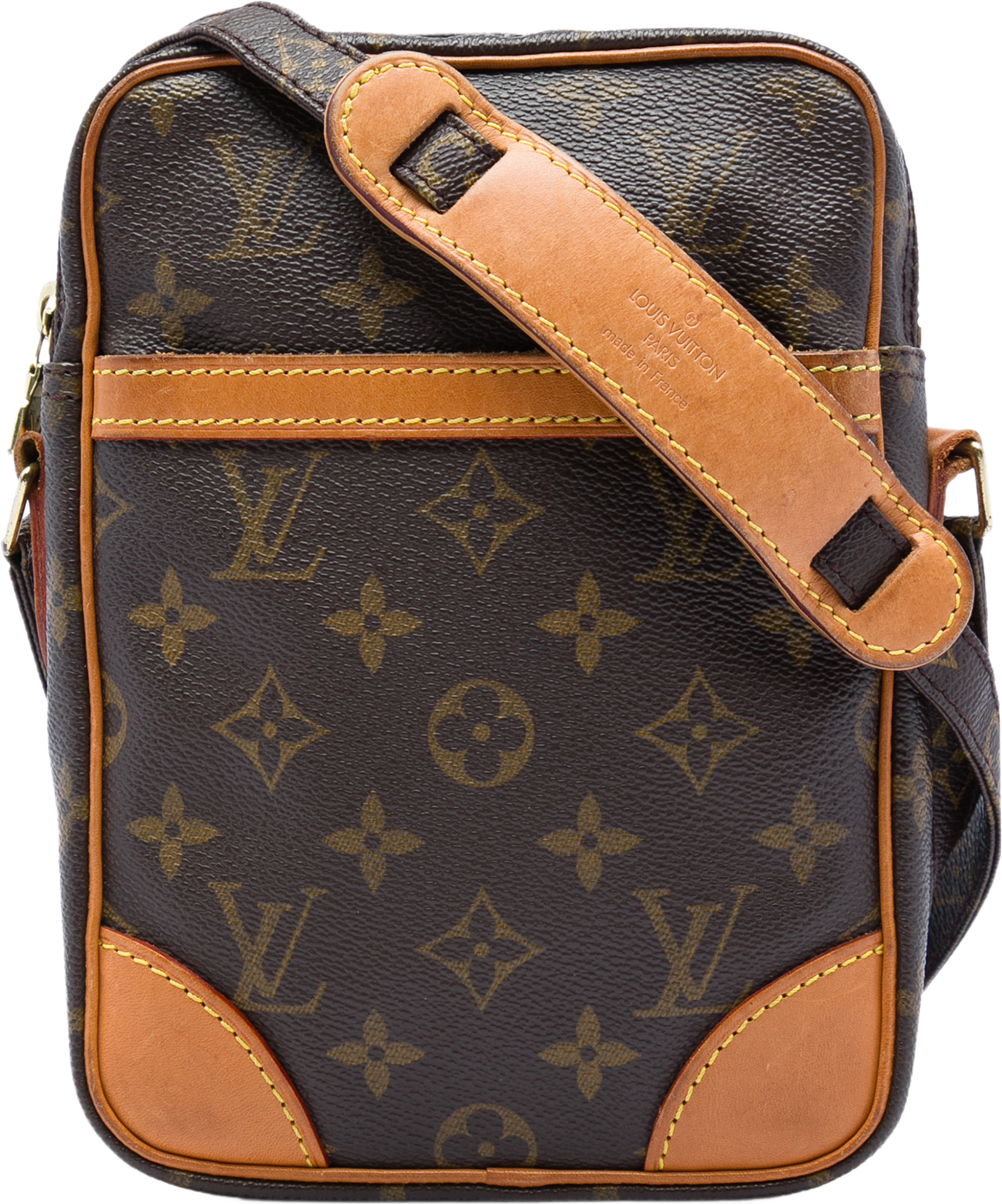 Louis Vuitton Monogram Danube, från Luxclusif, i färgen brun. Klicka för att öppna bilden i stort format