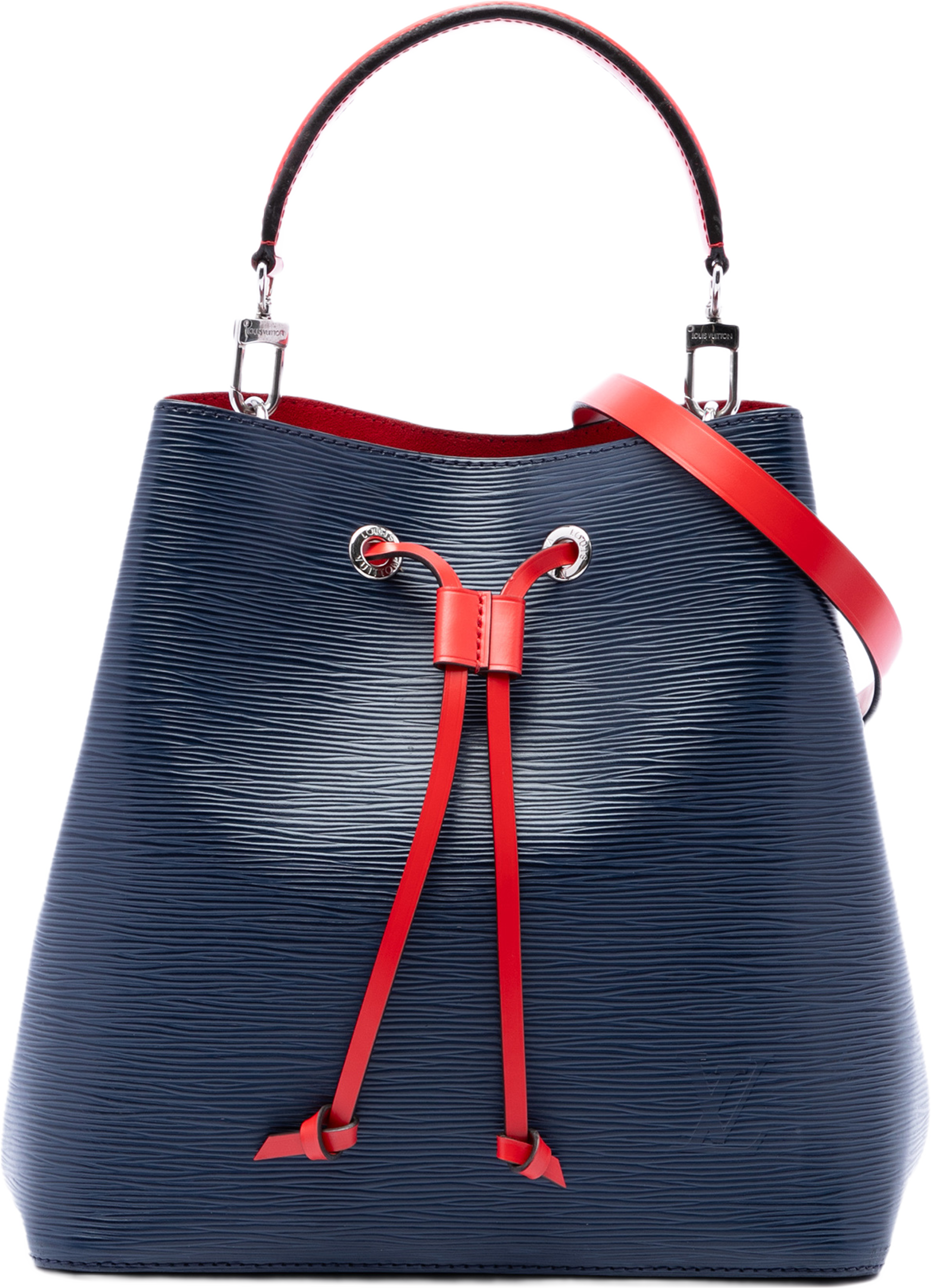 Louis Vuitton Epi Neonoe Mm, från Luxclusif, i färgen blå. Klicka för att öppna bilden i stort format