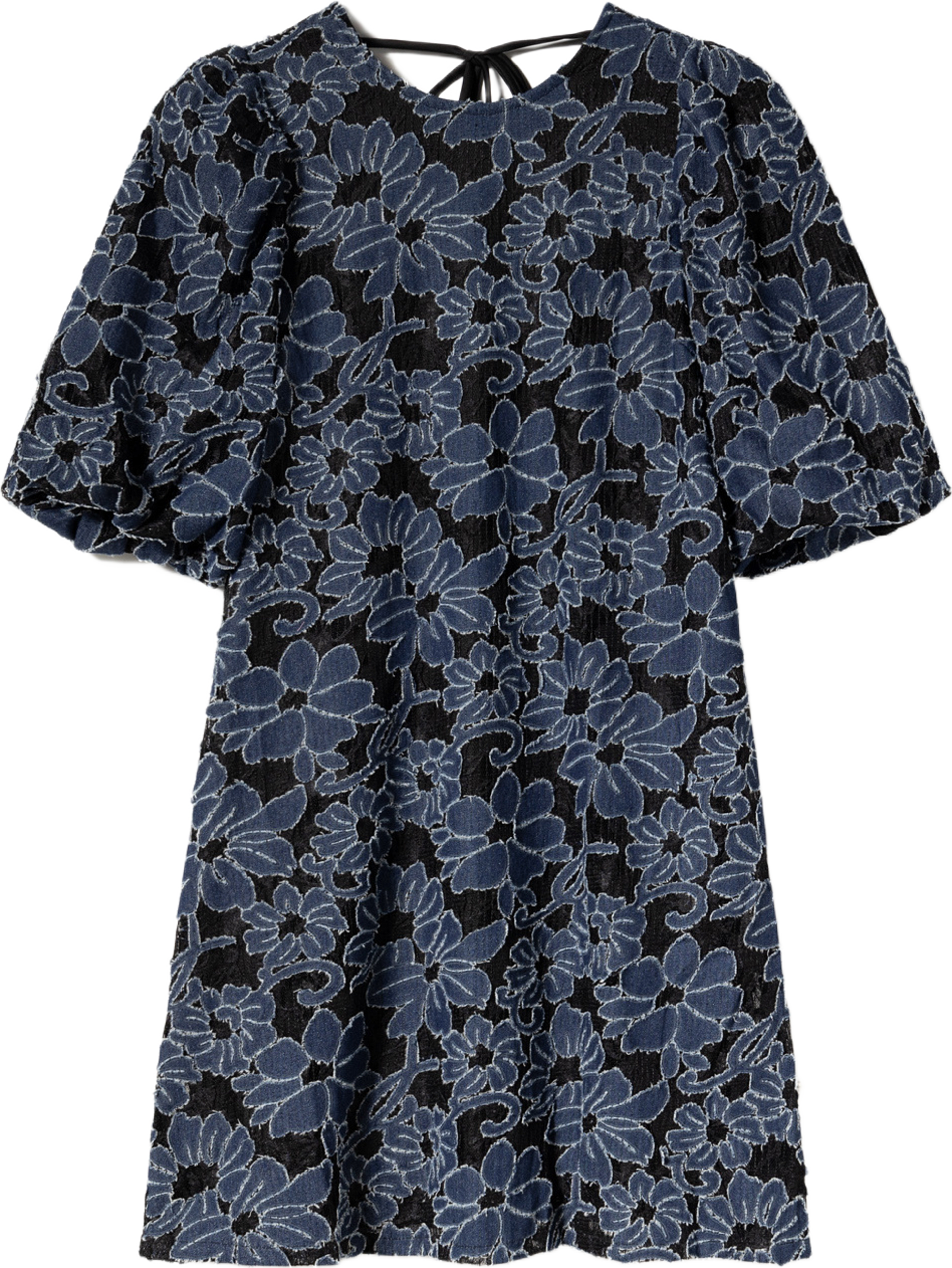 N-pastis Short Dress - Blue Black Combo, från Noella, i färgen blue black combo. Klicka för att öppna bilden i stort format