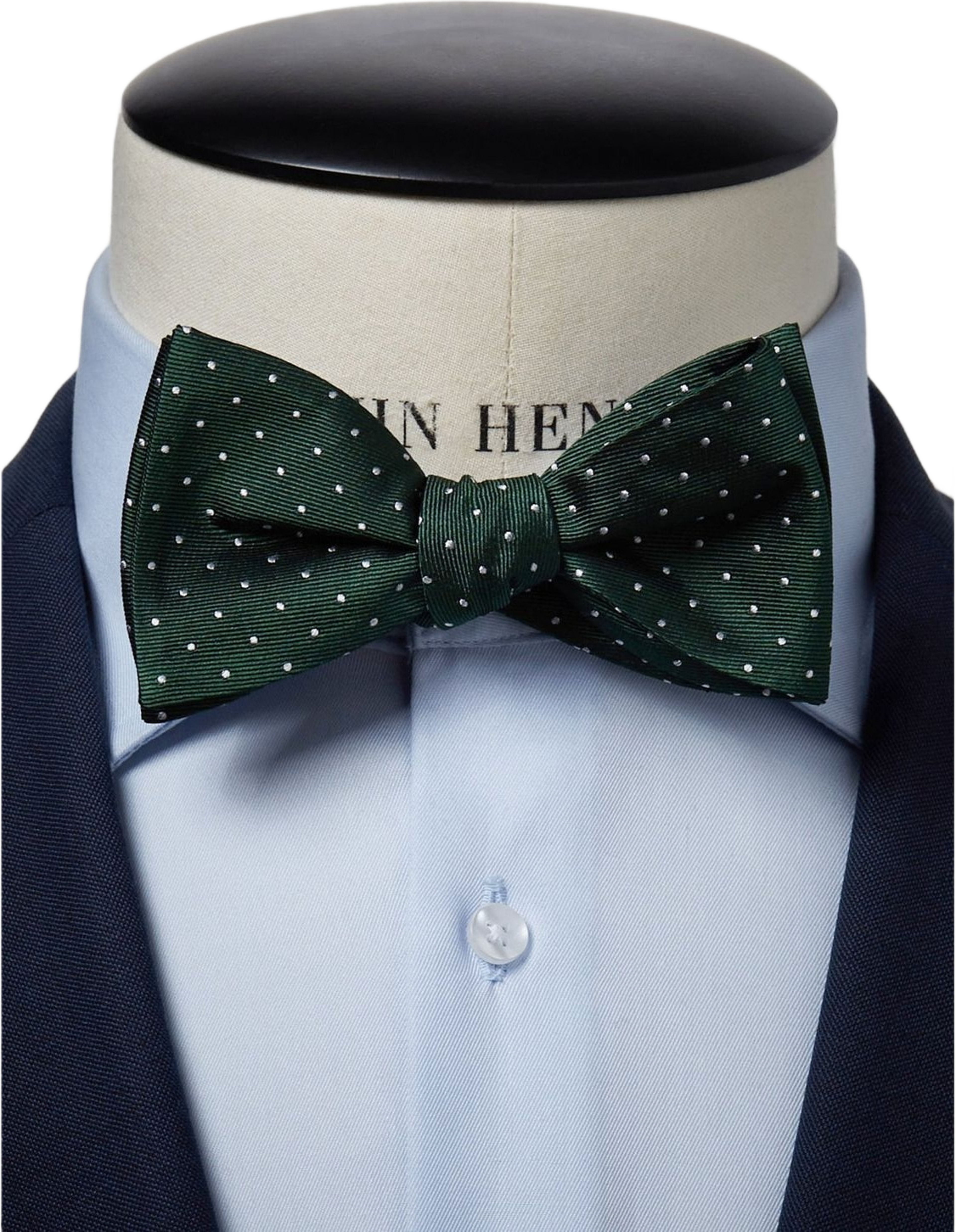 Bow Tie Dot Self Tied