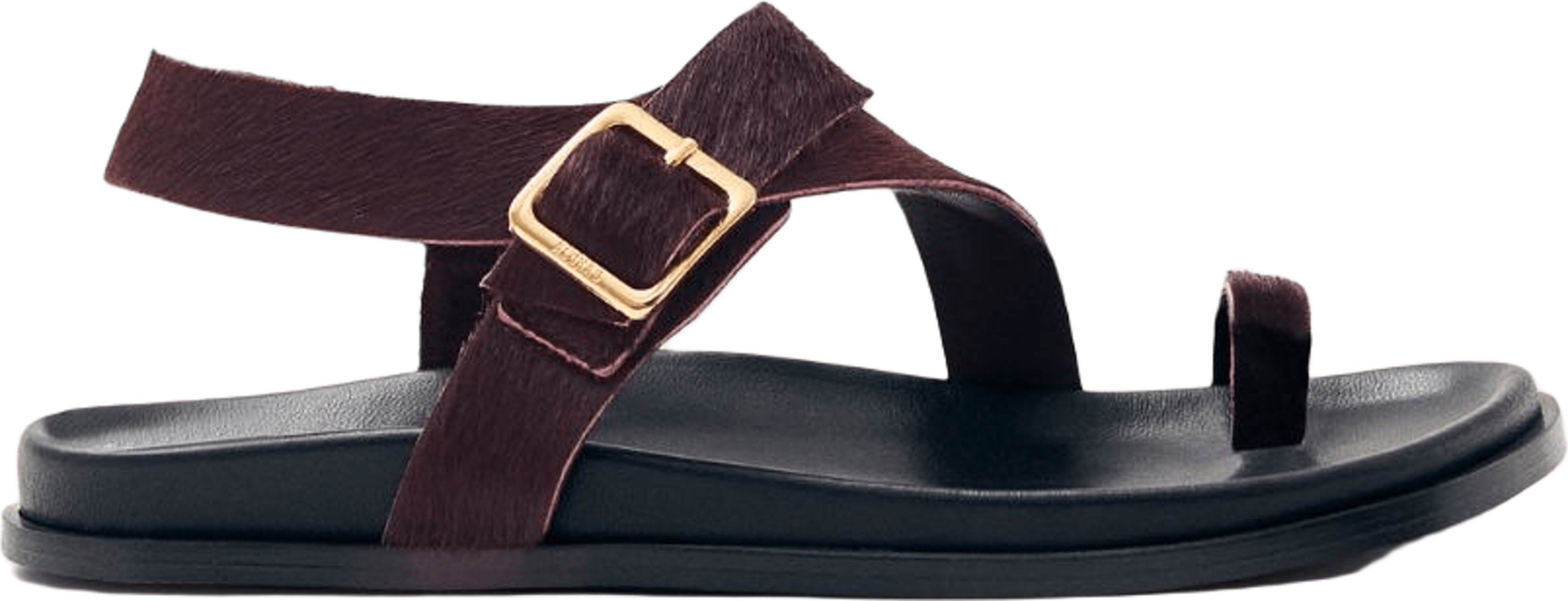 Siren Soft Burgundy Leather Sandals