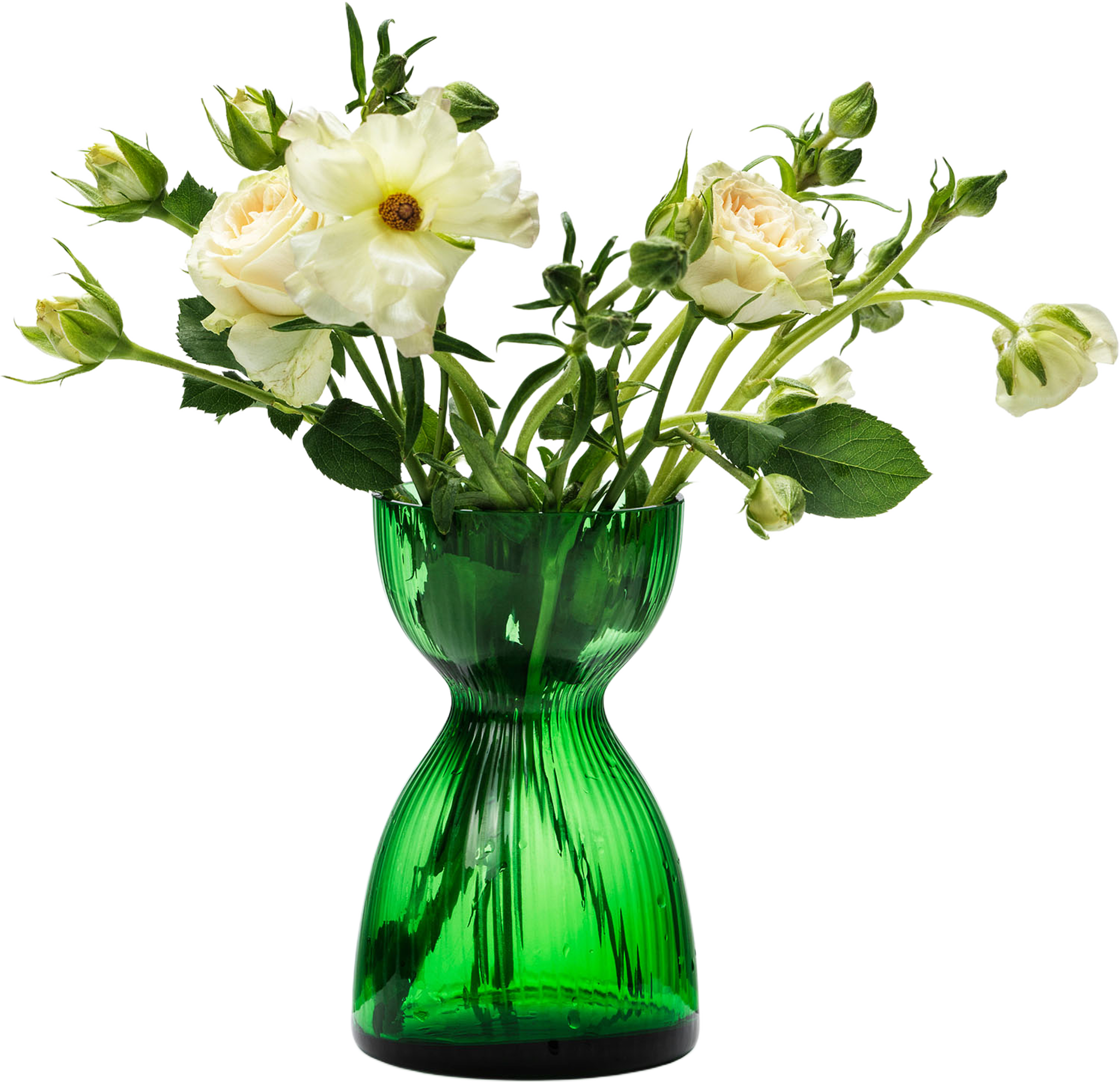 Chloe Hyacint Vas, från In Flore, i färgen green.