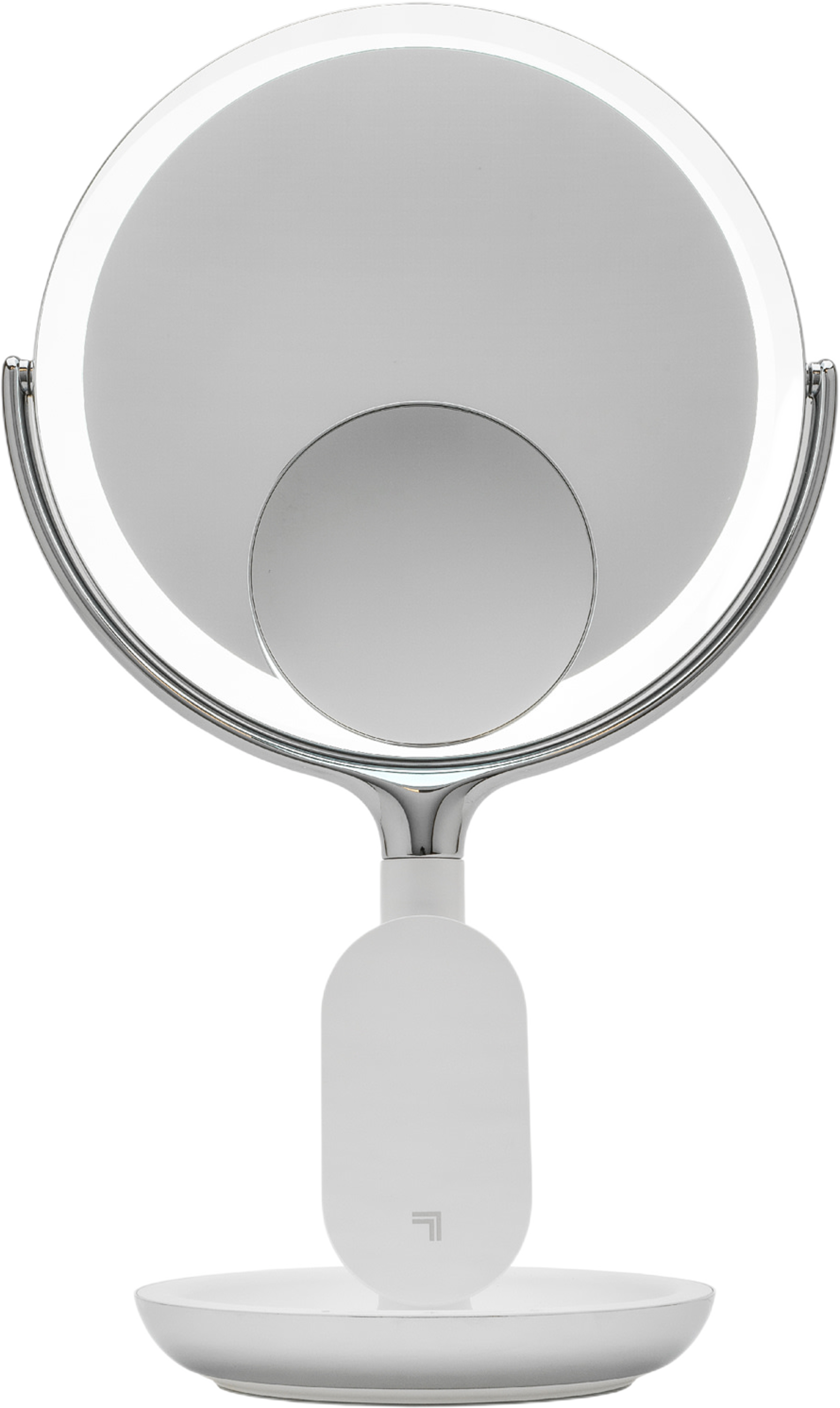Sminkspegel Med Trådlös Laddning, från Unknown, i färgen vit. Klicka för att öppna bilden i stort format