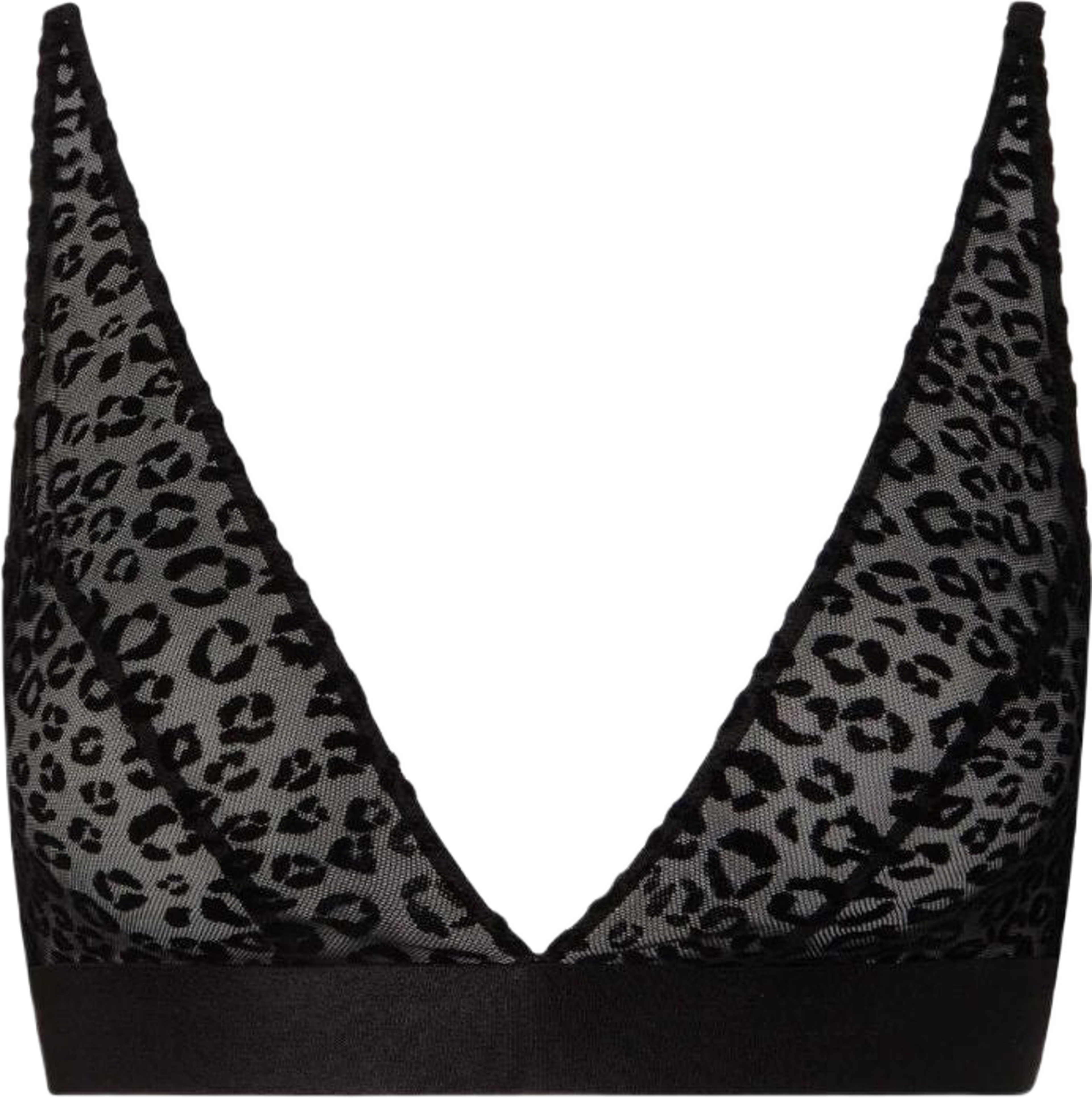 Mesh Plunge Bralette
