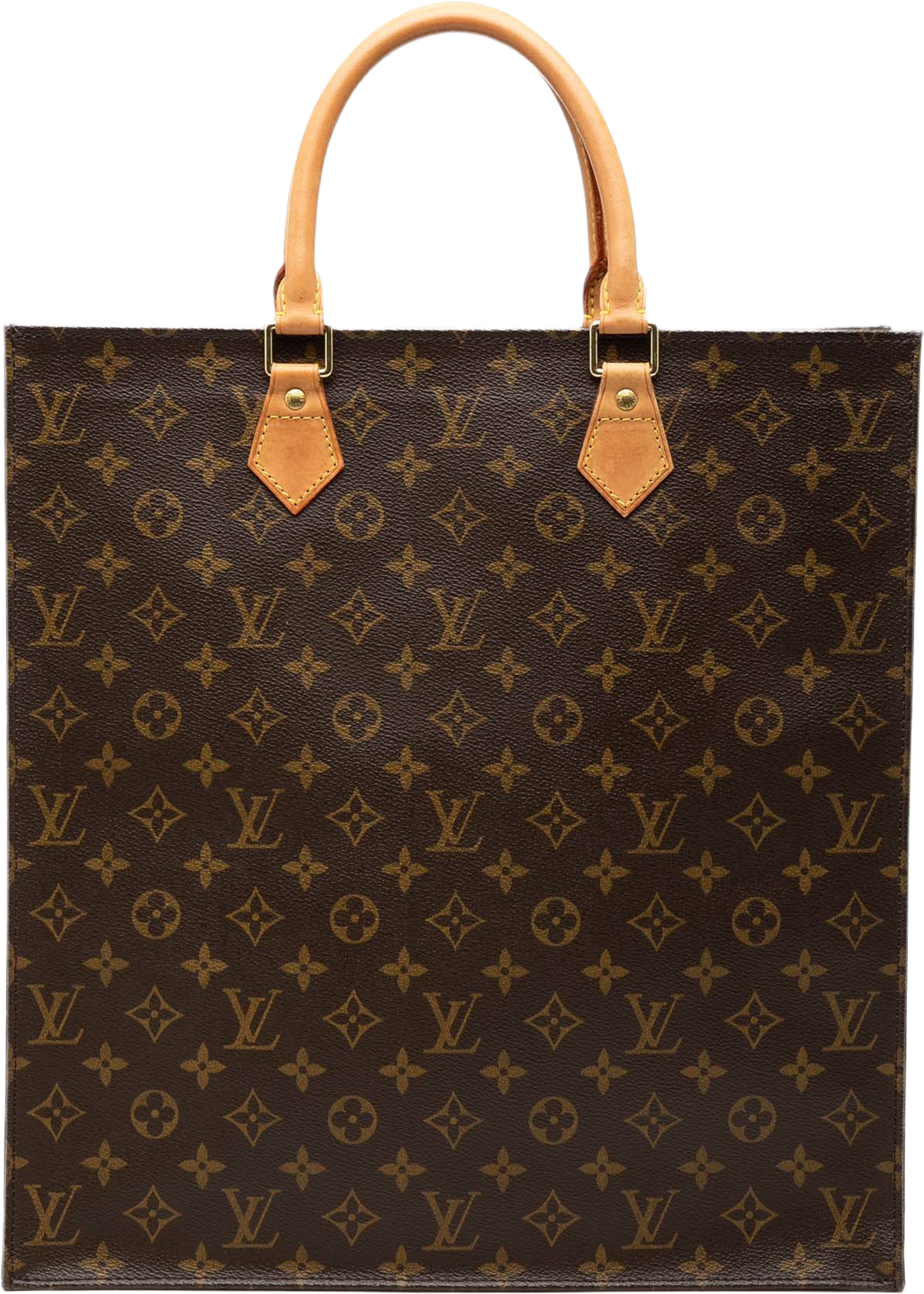 Louis Vuitton Monogram Sac Plat, från Luxclusif, i färgen brown. Klicka för att öppna bilden i stort format