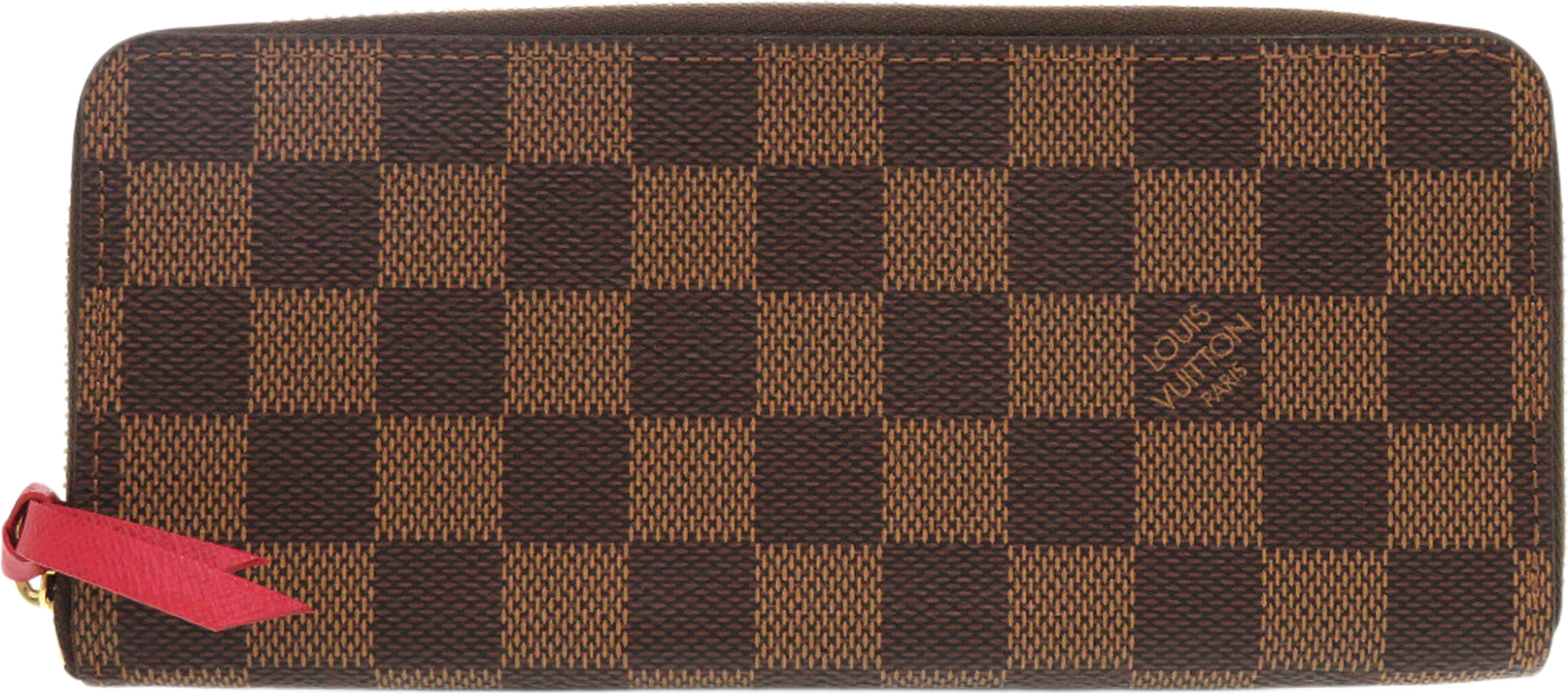 Louis Vuitton Damier Ebene Zippy Long Wallet, från Luxclusif, i färgen brown. Klicka för att öppna bilden i stort format