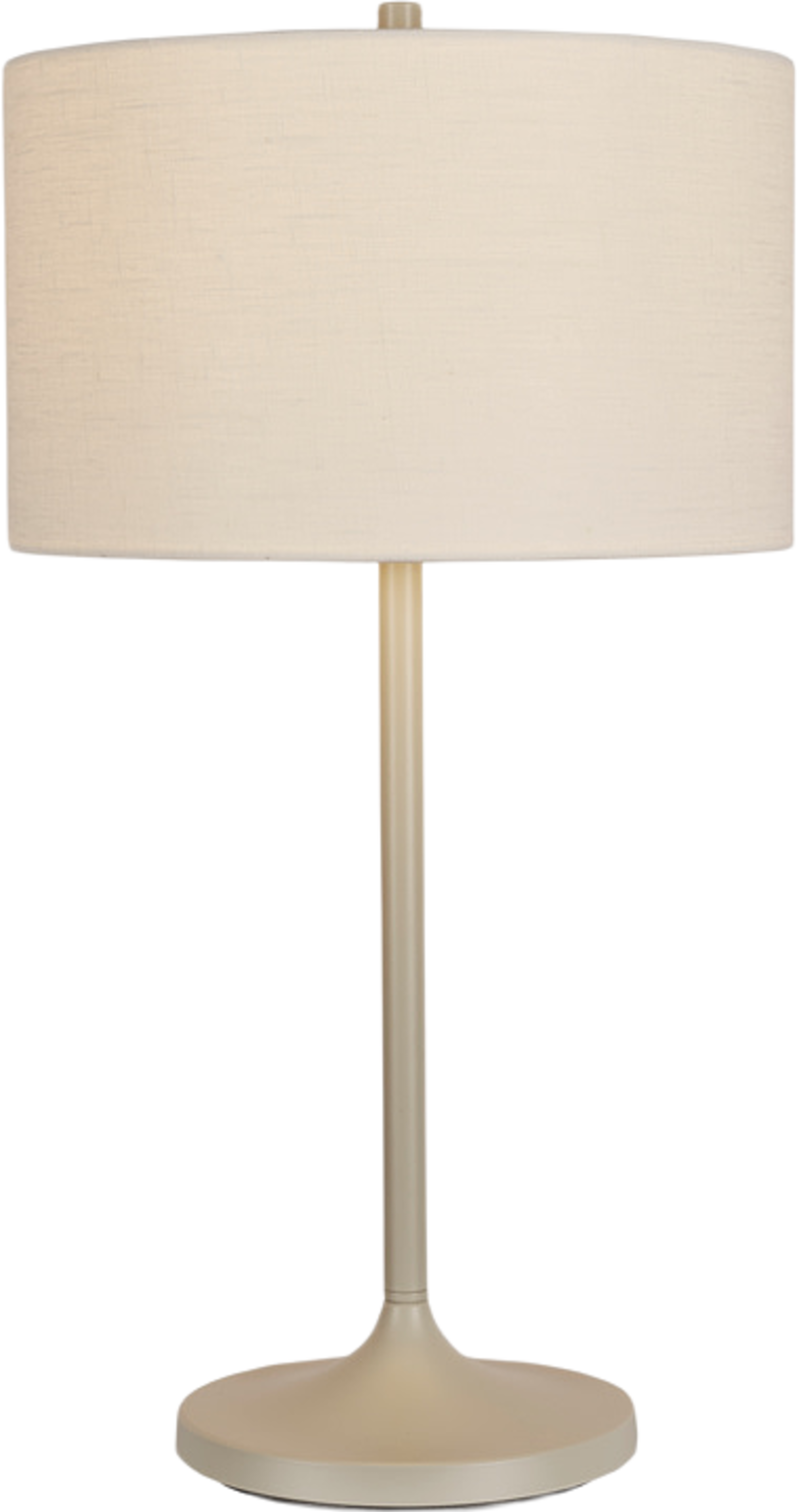 Bordslampa Soft Ø34, från Belid, i färgen linne vit/sand. Klicka för att öppna bilden i stort format