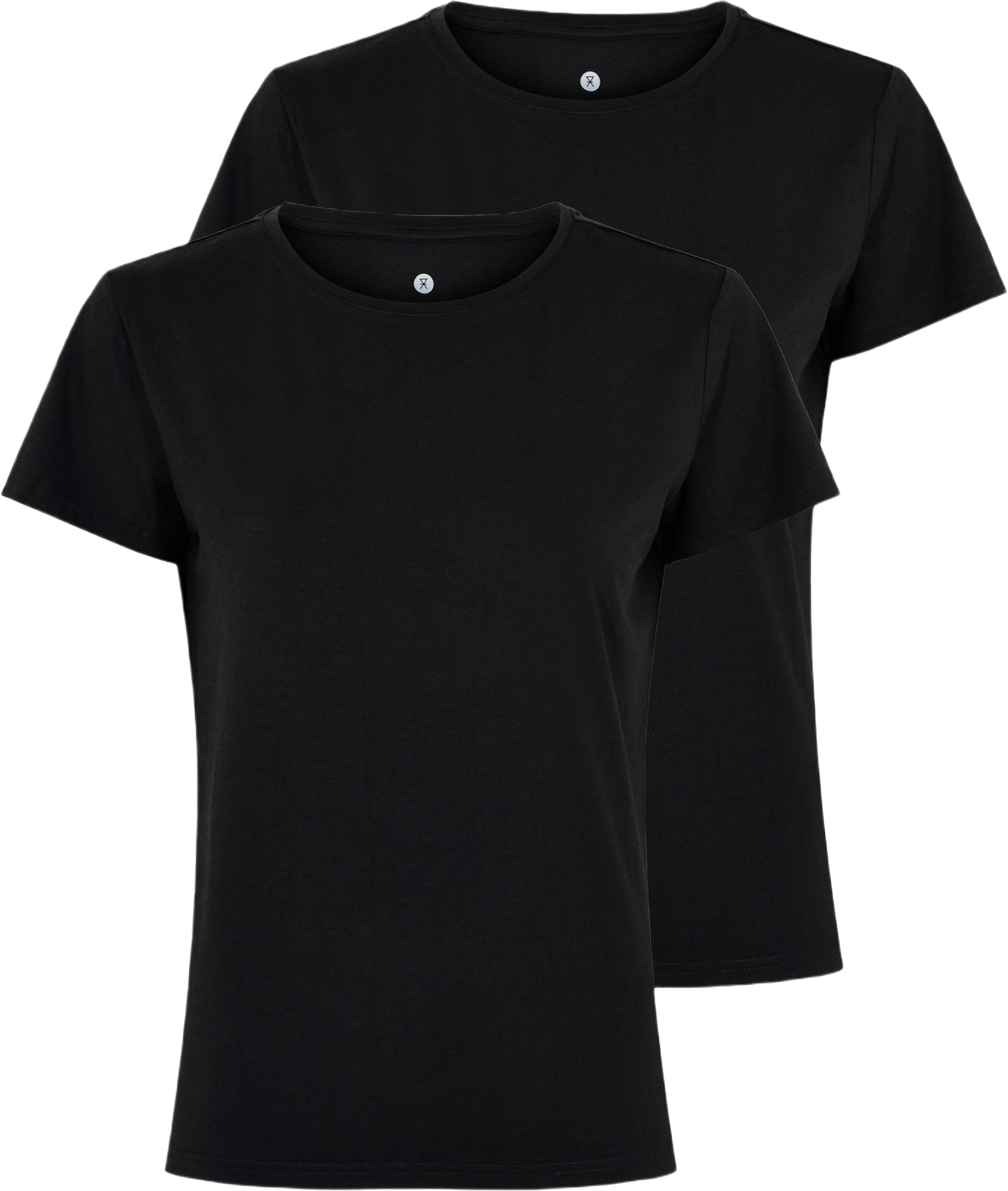 2-pack Bambu, T-shirt, Brun