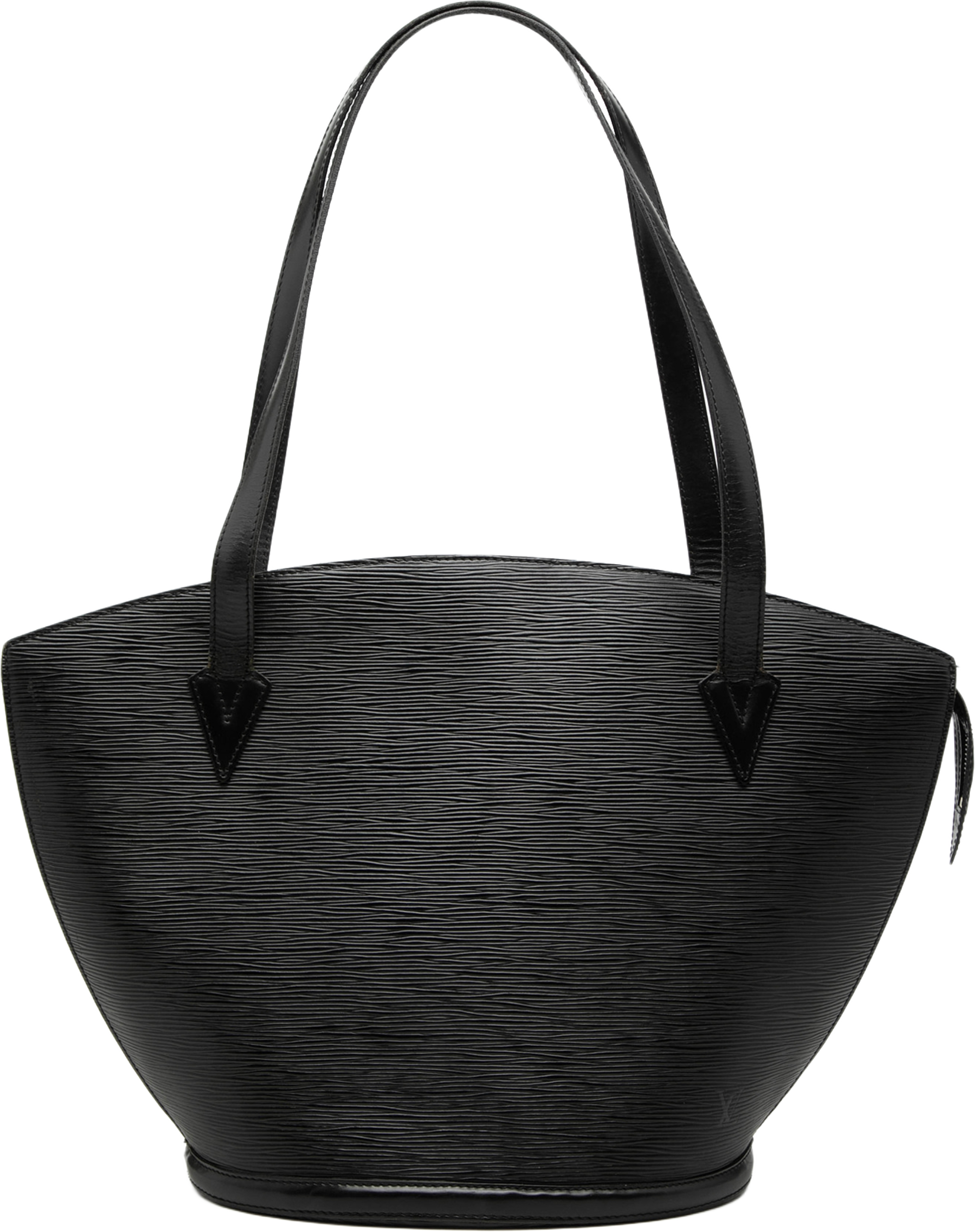 Louis Vuitton Epi Saint Jacques Gm Long Strap, från Luxclusif, i färgen black. Klicka för att öppna bilden i stort format