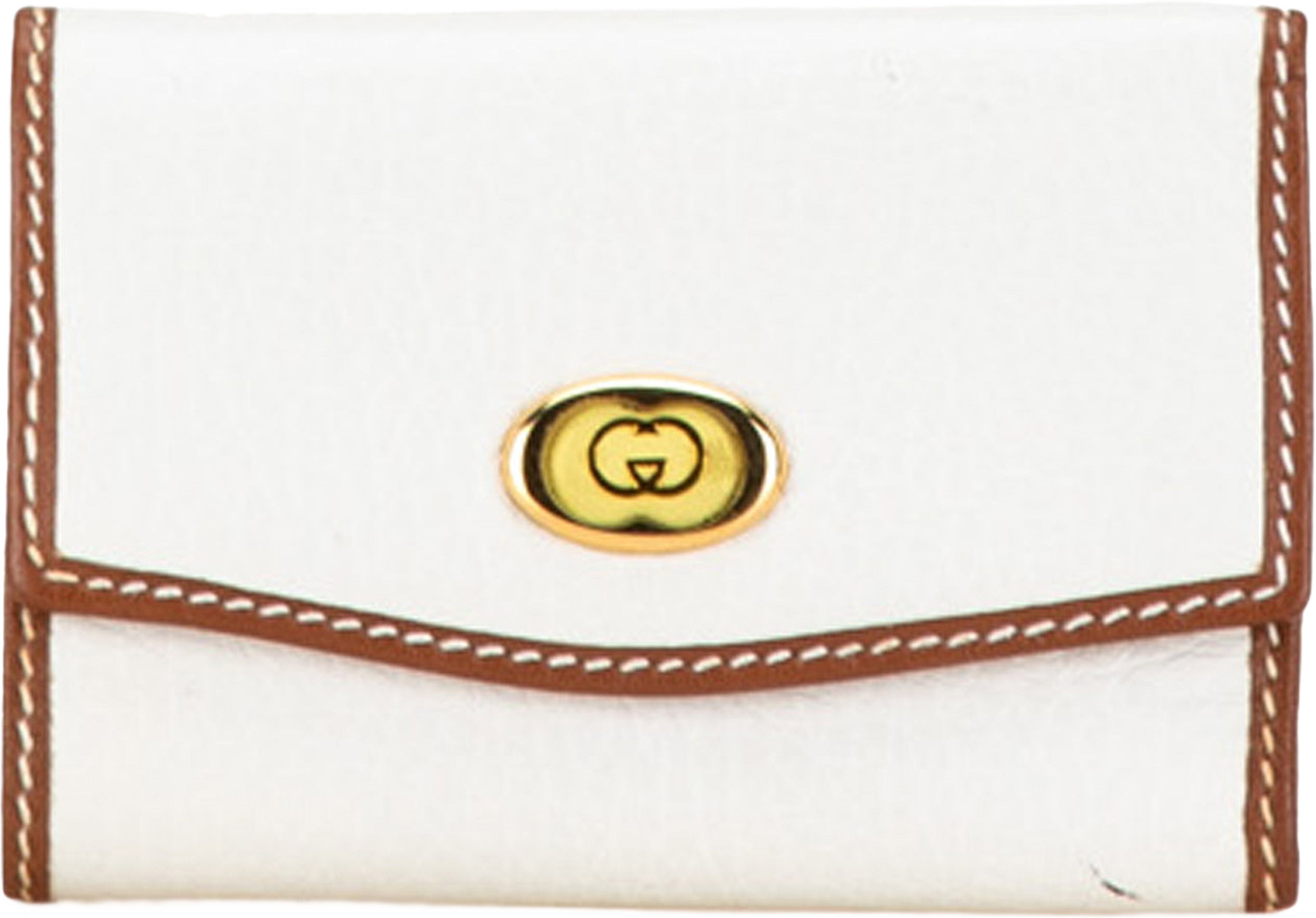 Gucci 1980s Leather Key Case