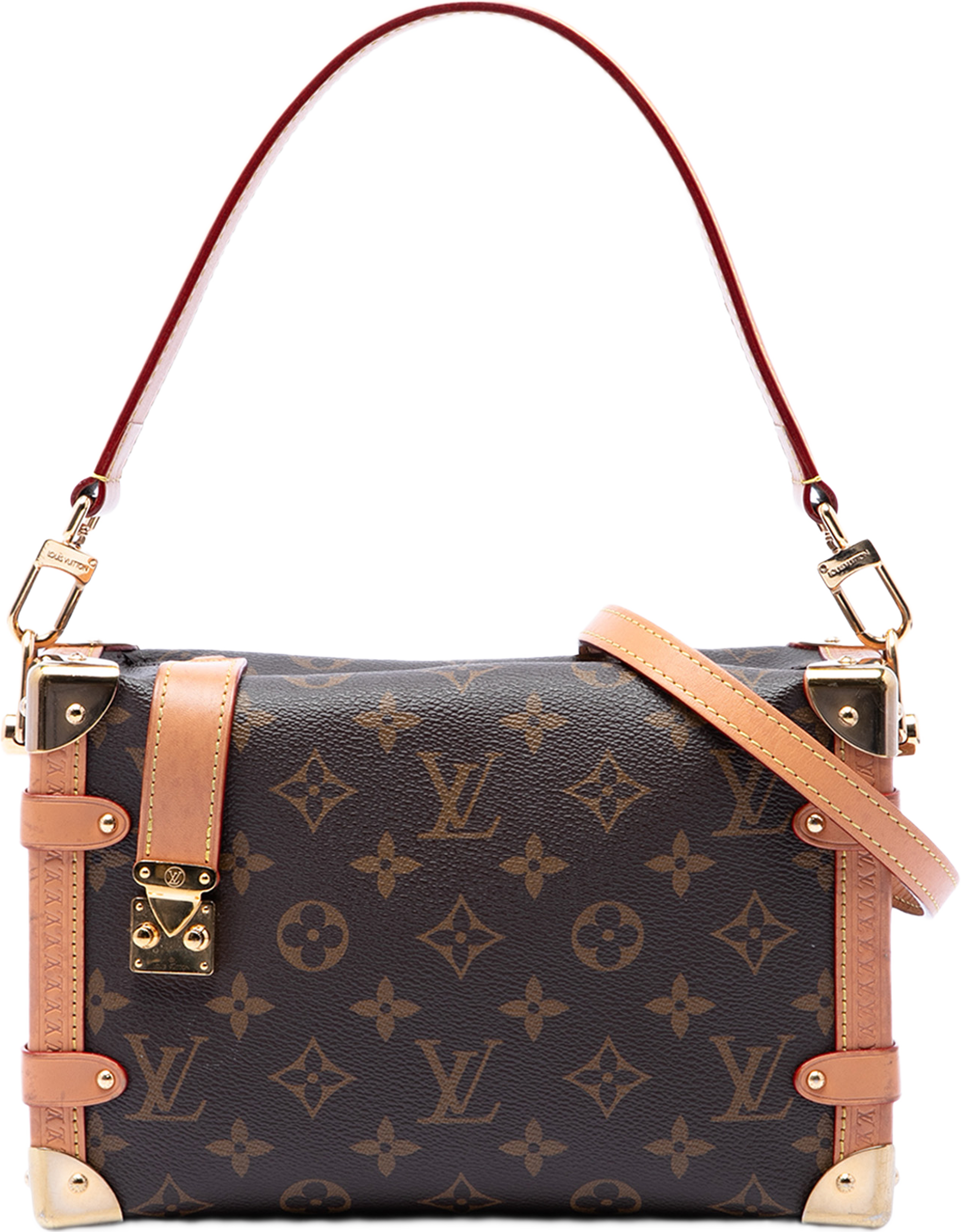 Louis Vuitton Monogram Side Trunk Mm, från Luxclusif, i färgen brun. Klicka för att öppna bilden i stort format