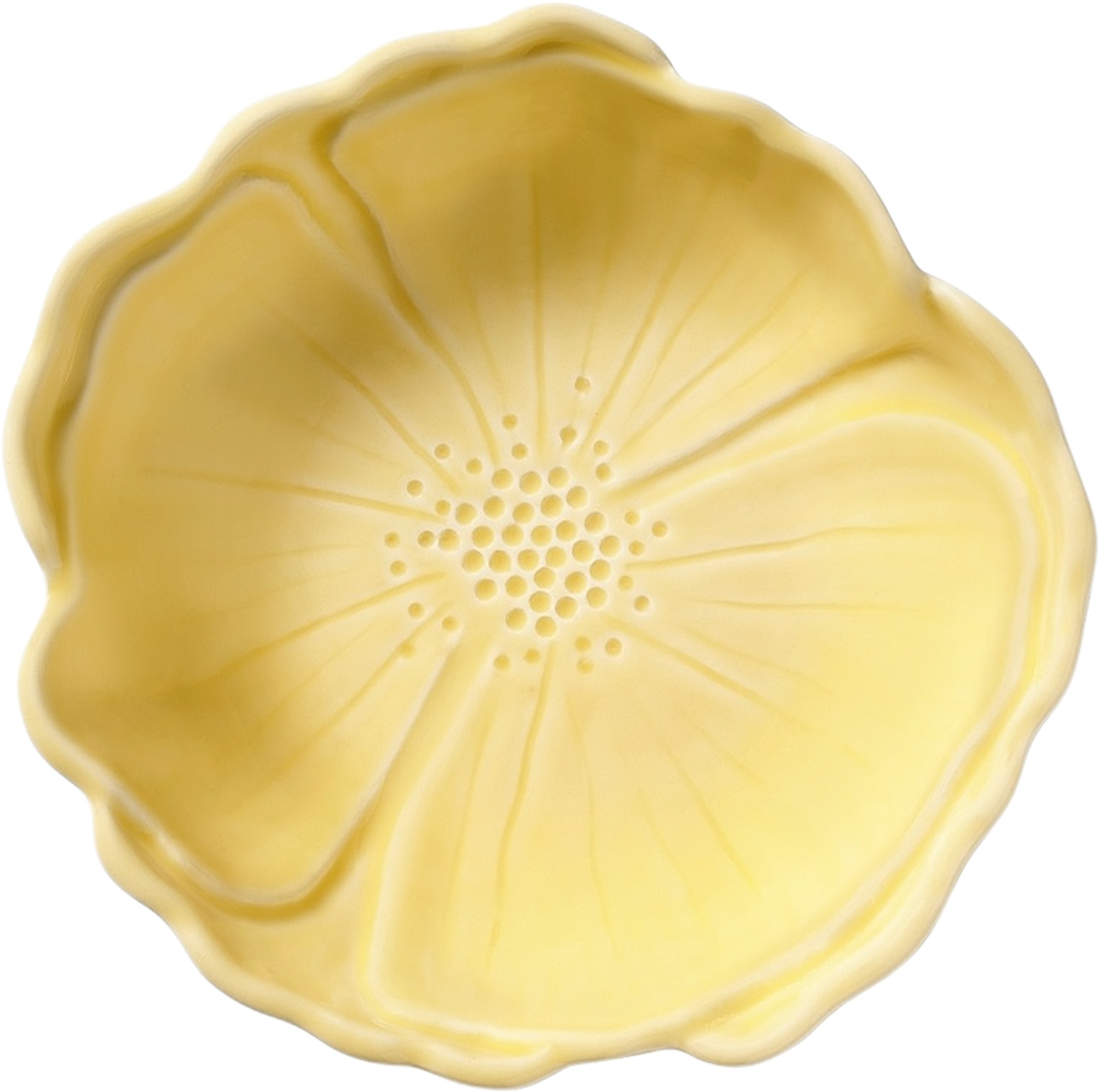 Poppy Skål - 18 Cm, från Pick A Poppy, i färgen yellow. Klicka för att öppna bilden i stort format