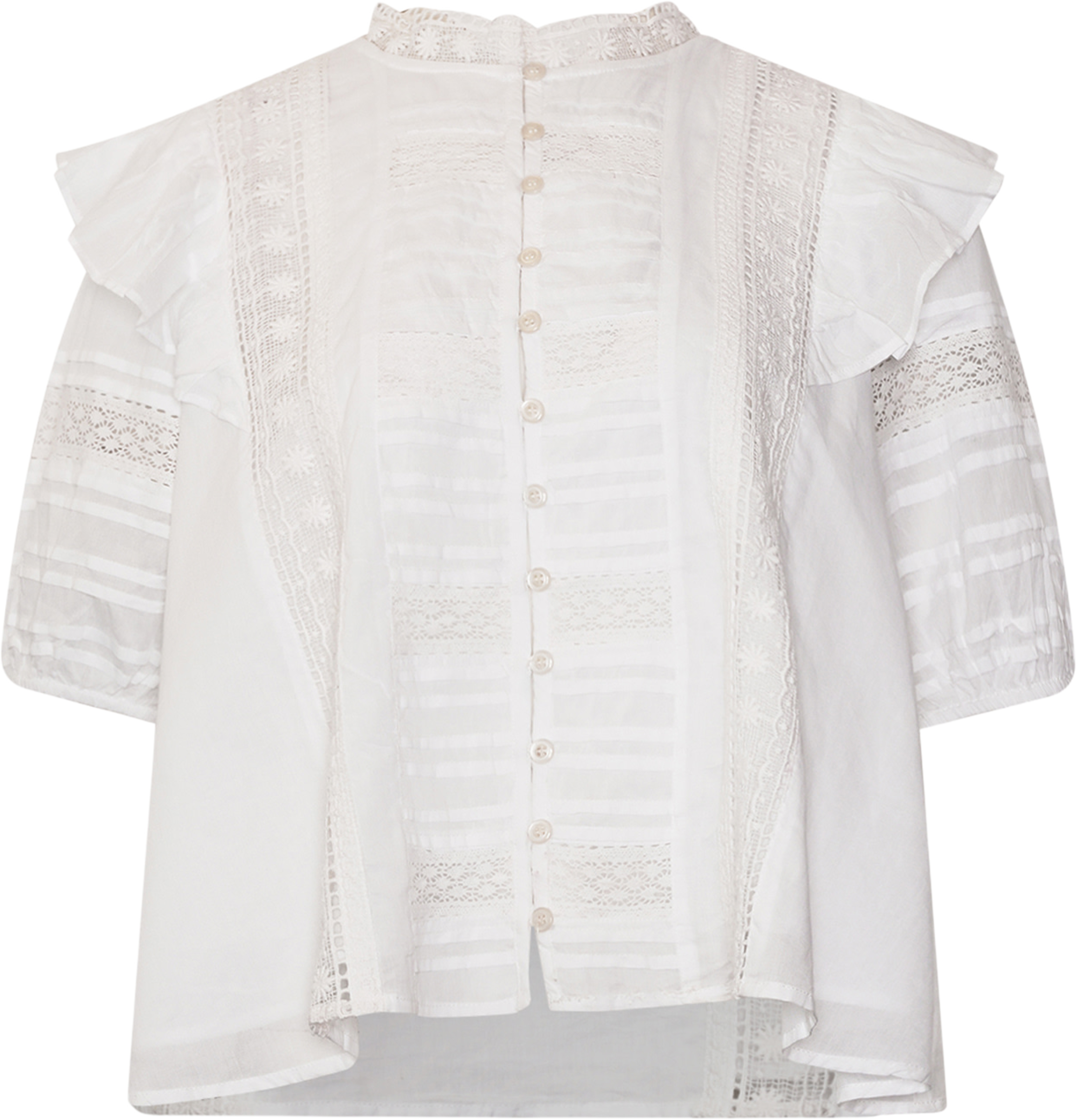 Keshondra Blouse - White