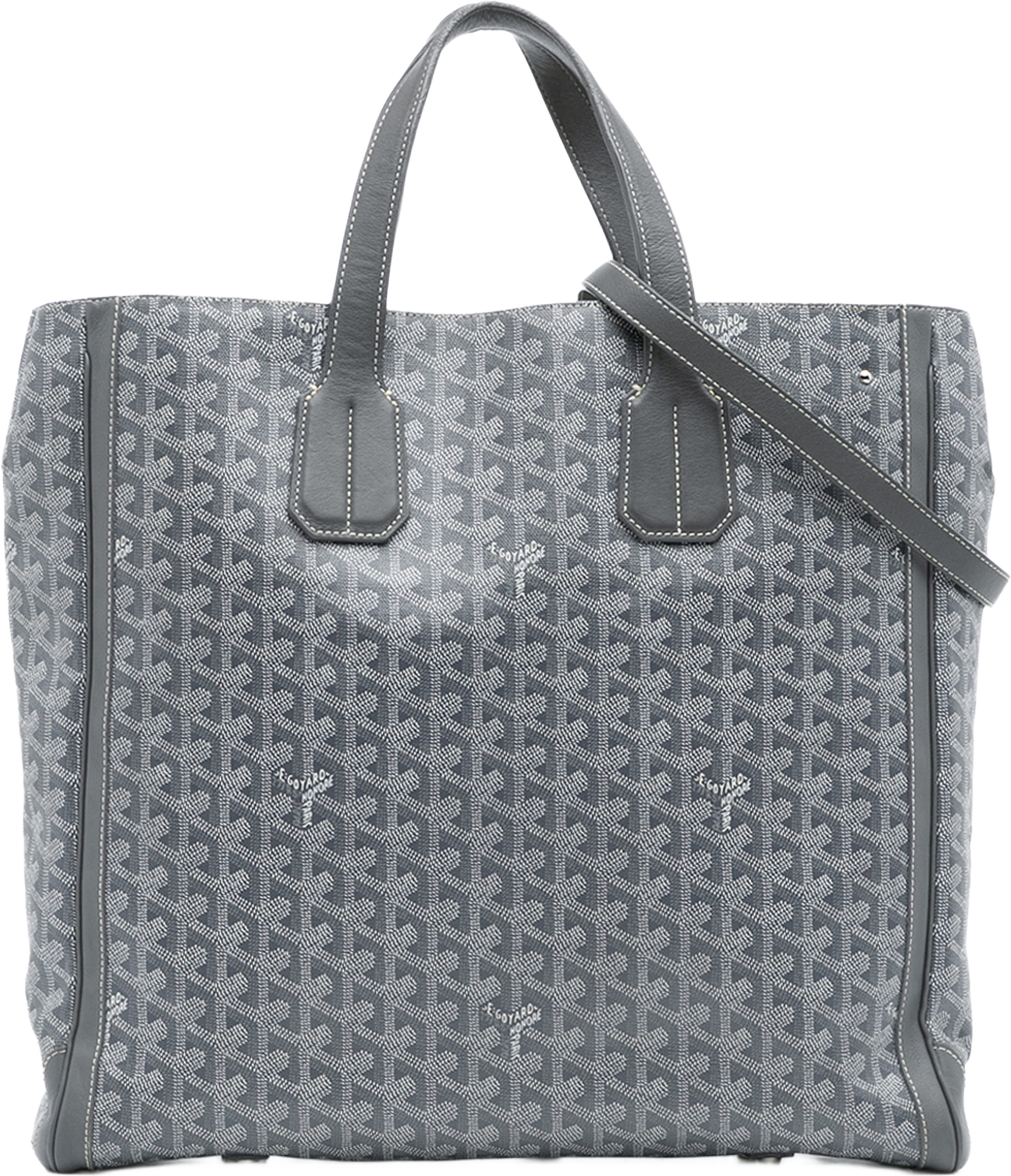 Goyard Goyardine Voltaire, från Luxclusif, i färgen gray. Klicka för att öppna bilden i stort format
