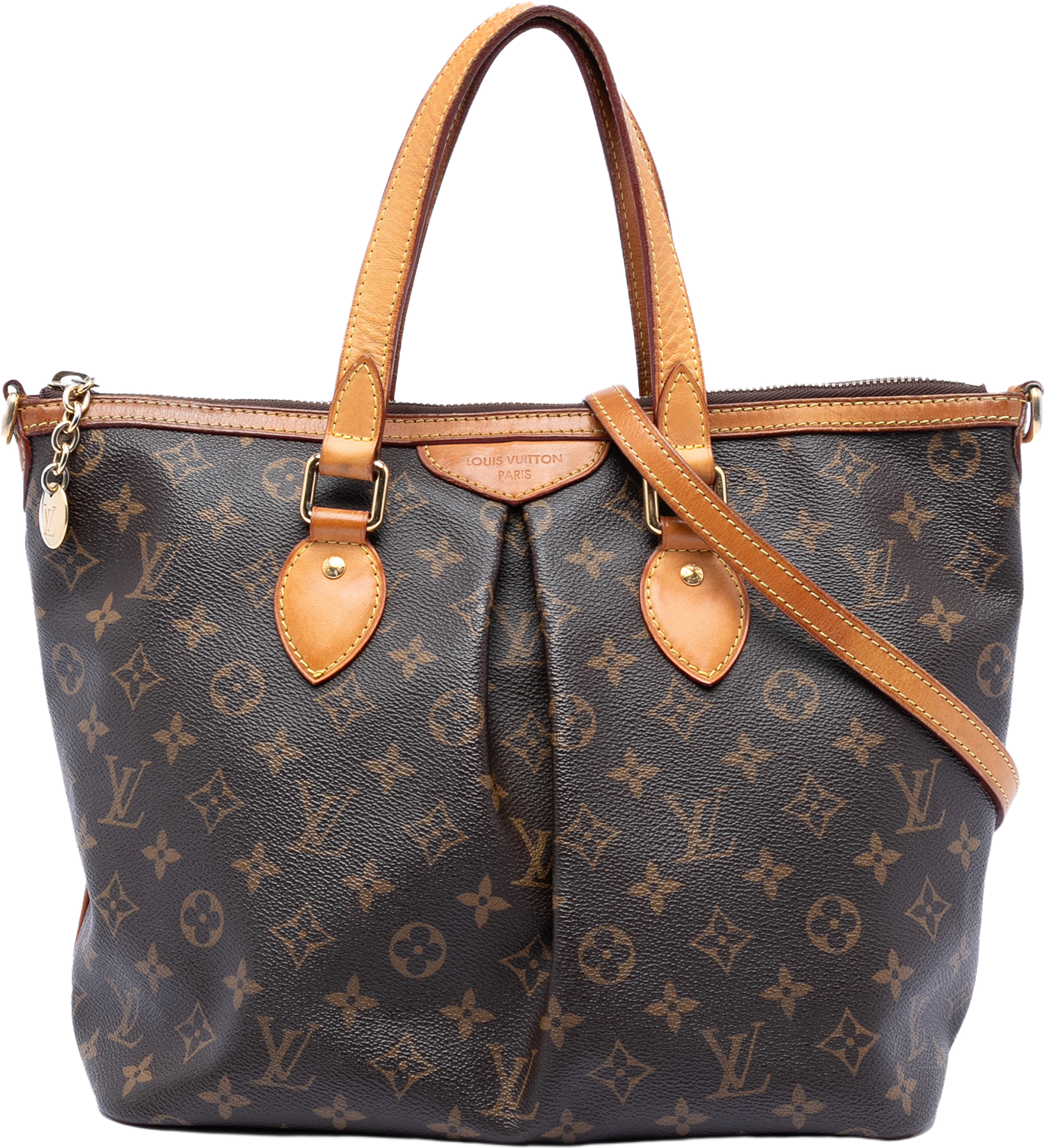 Louis Vuitton Monogram Palermo Pm, från Luxclusif, i färgen brown. Klicka för att öppna bilden i stort format