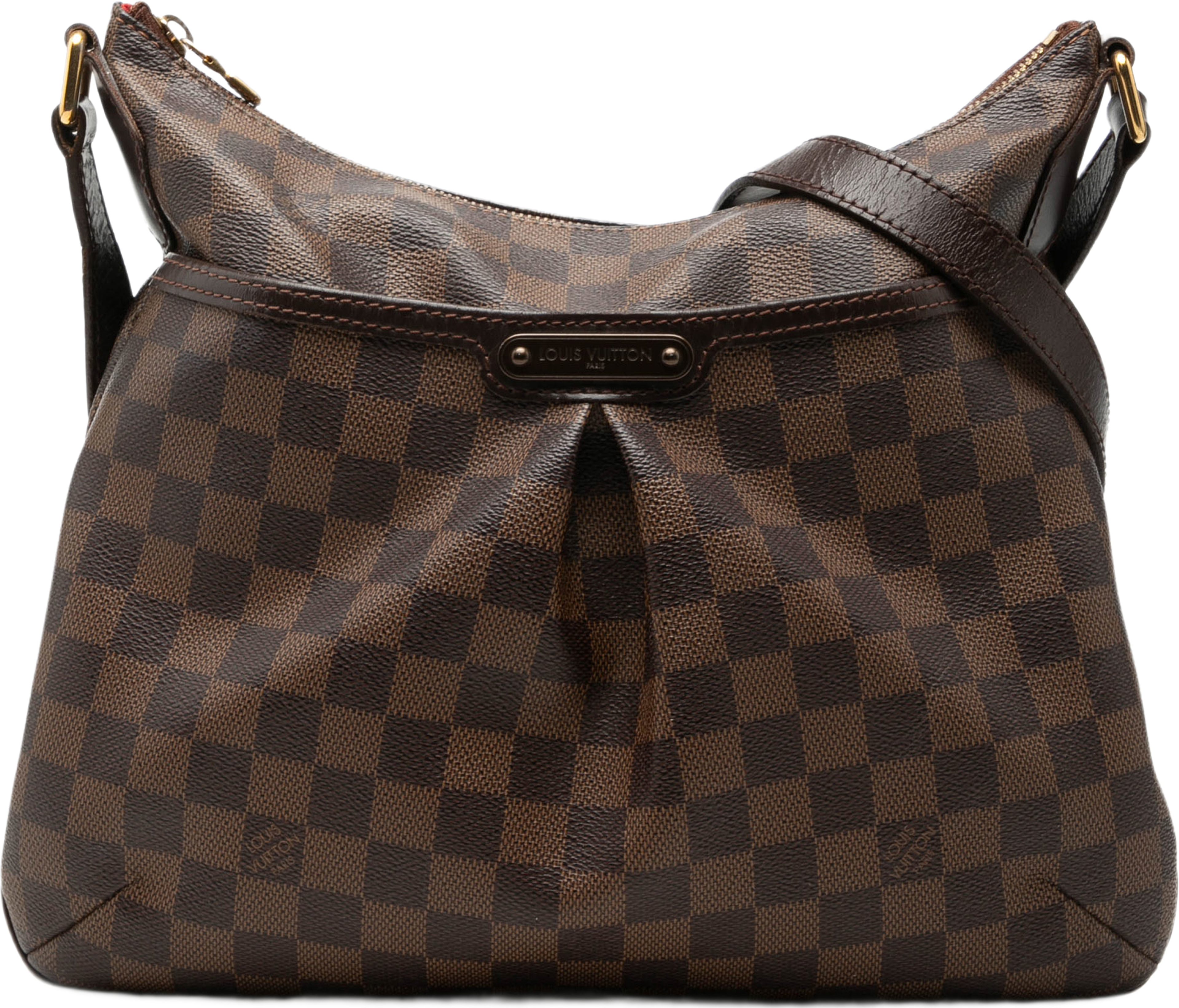 Louis Vuitton Damier Ebene Bloomsbury Pm, från Luxclusif, i färgen brun. Klicka för att öppna bilden i stort format