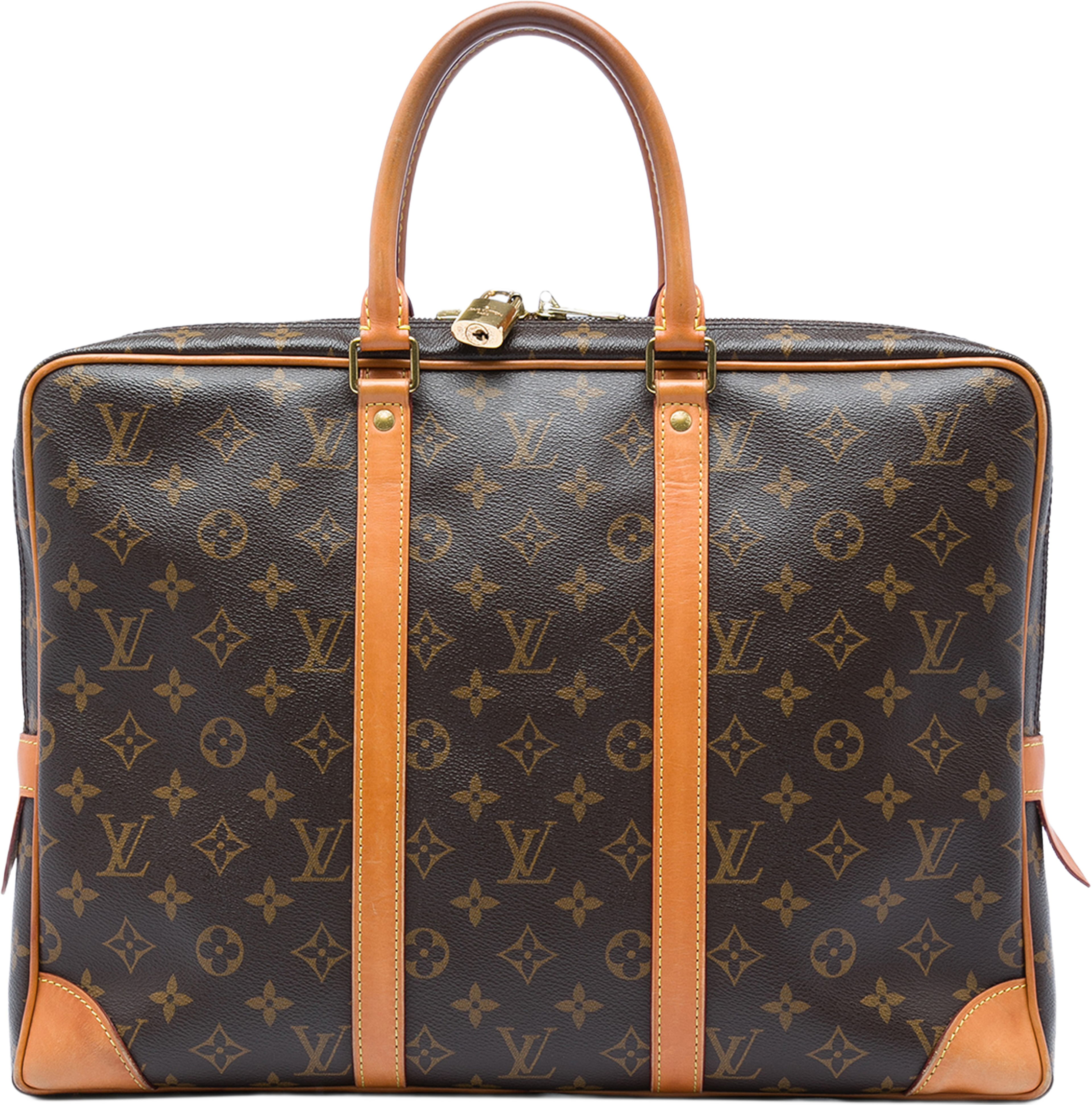 Louis Vuitton Monogram Porte Documents Voyage, från Luxclusif, i färgen brun. Klicka för att öppna bilden i stort format