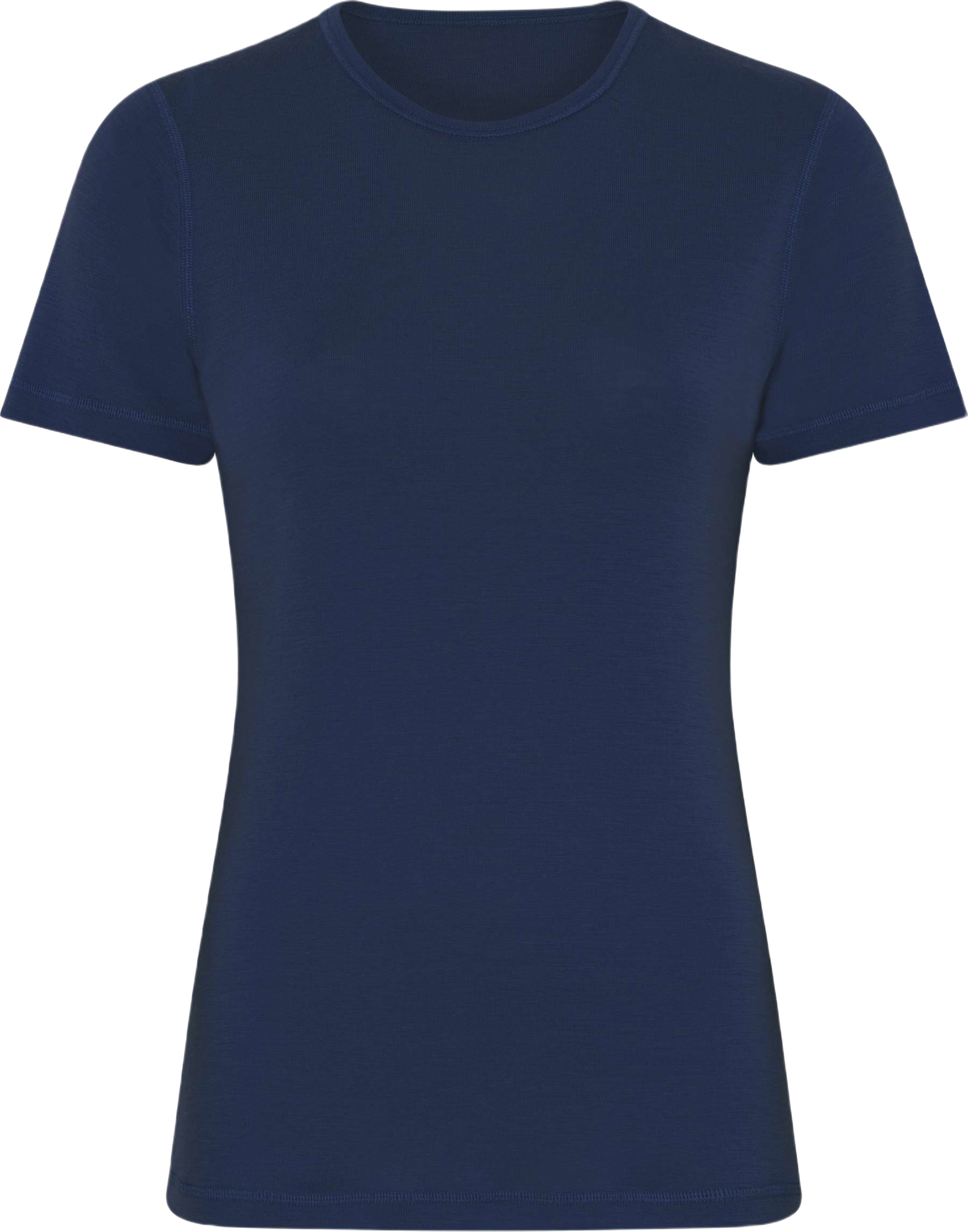 100% Merinoull, T-shirt, Marinblått