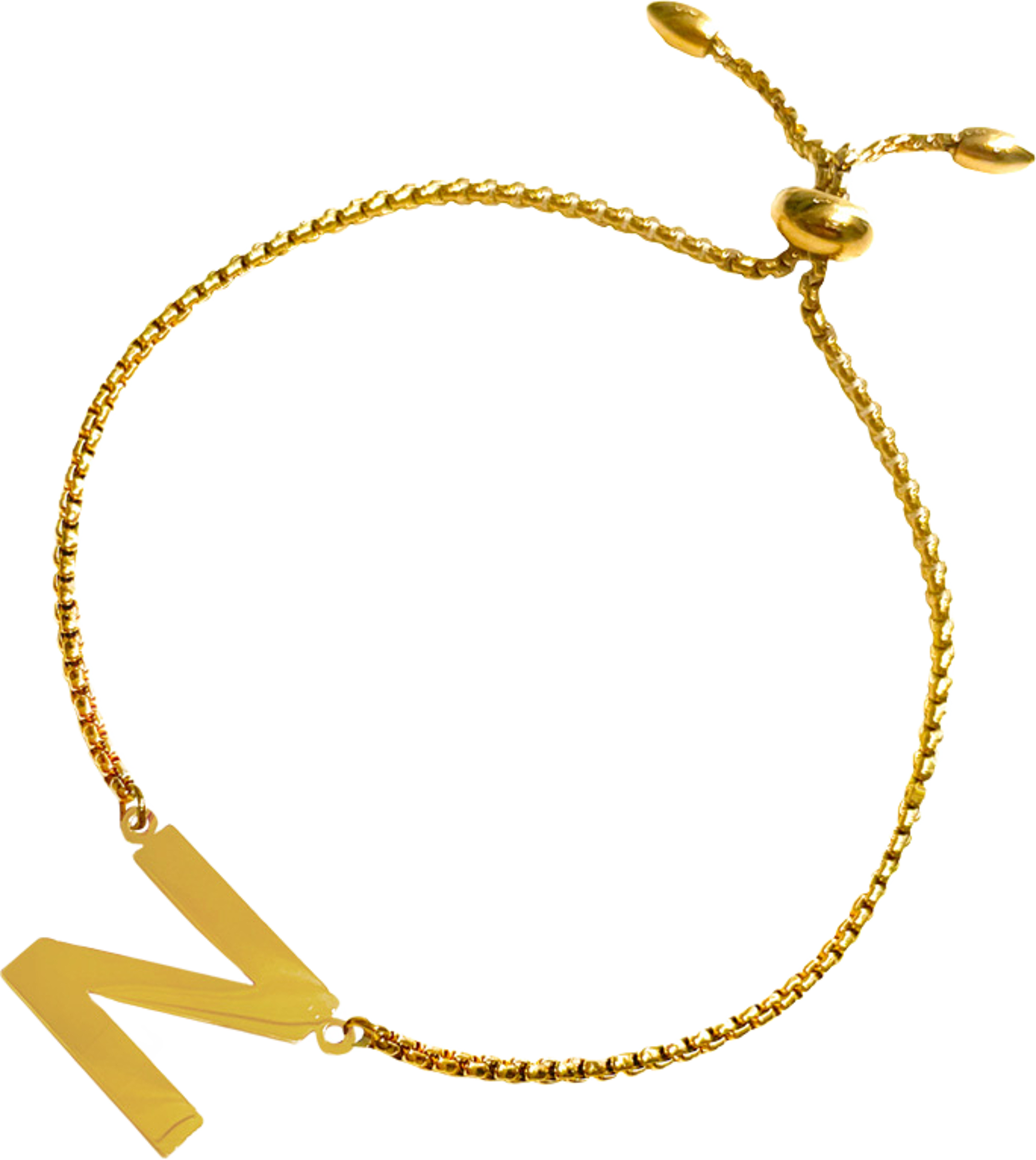New Identity Bracelet D Gold