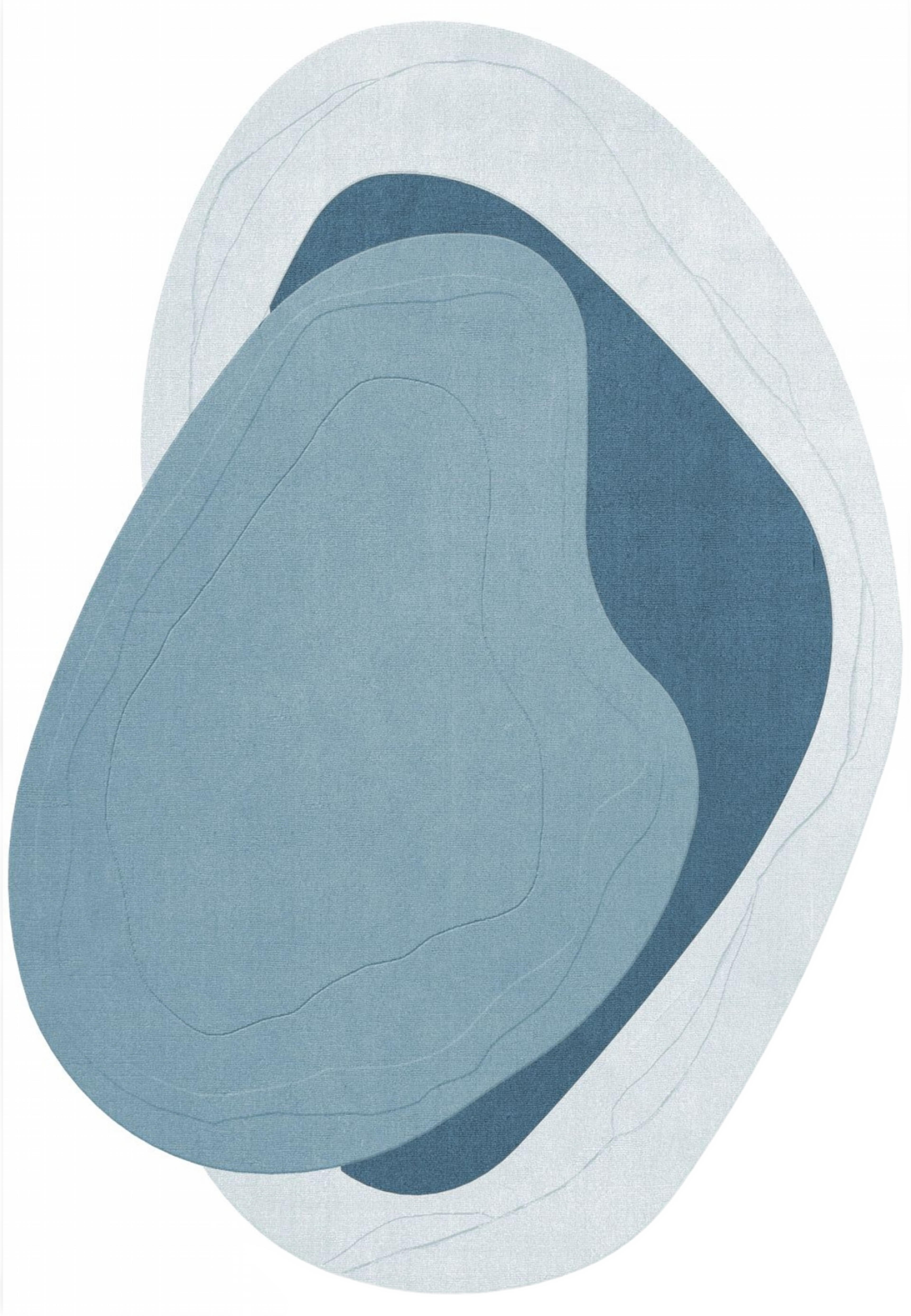 Erik Bratsberg Lozza Teal, från Layered, i färgen teal. Klicka för att öppna bilden i stort format