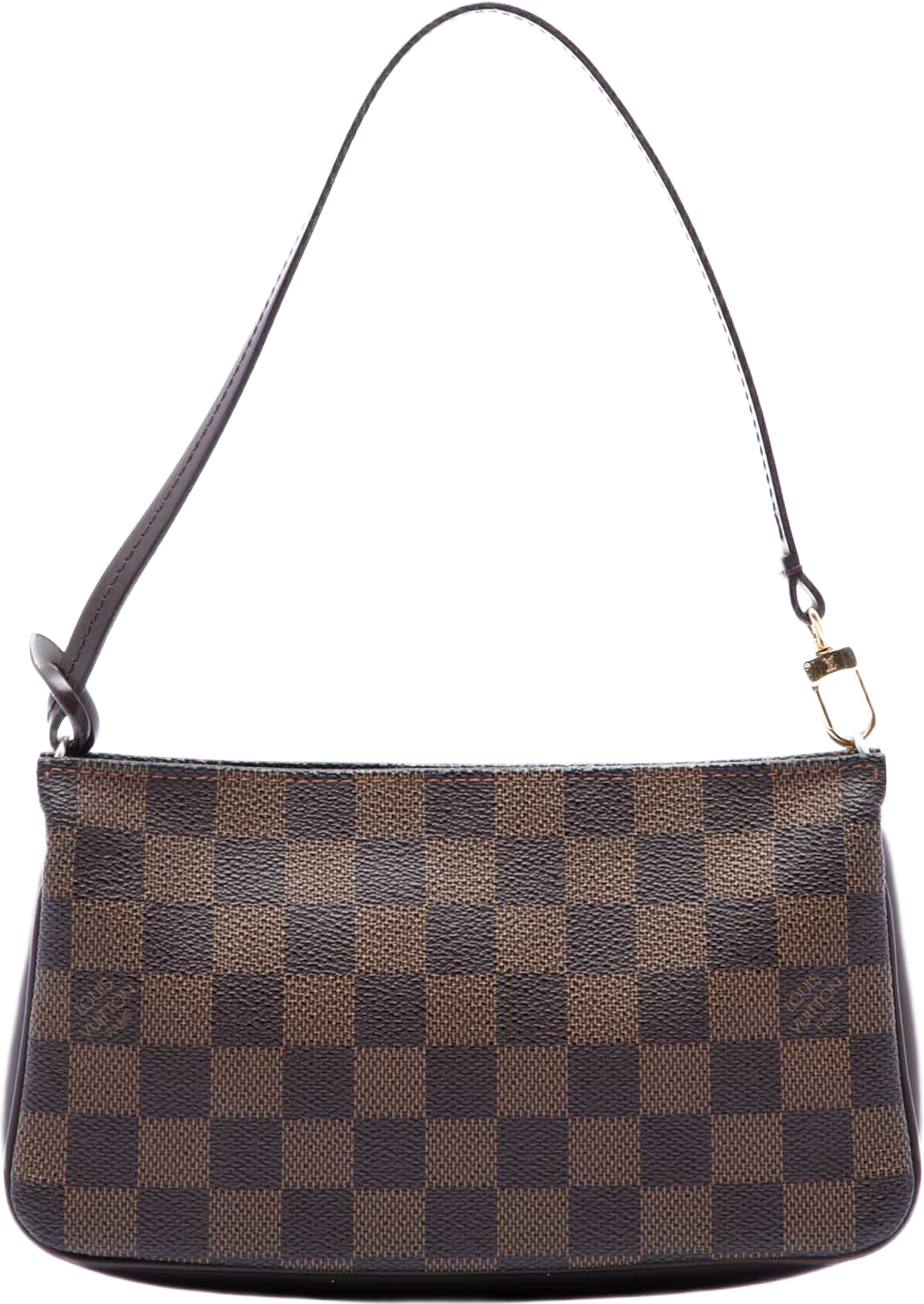 Louis Vuitton Damier Ebene Navona, från Luxclusif, i färgen brun. Klicka för att öppna bilden i stort format