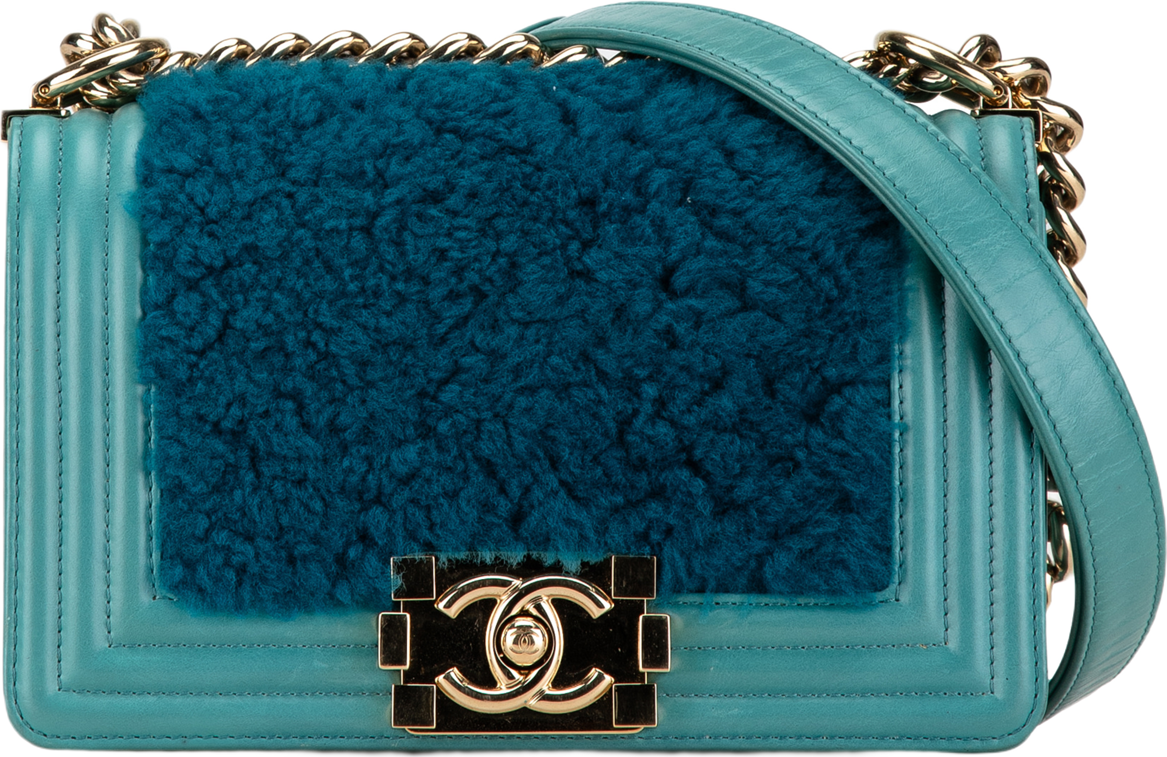 Chanel Small Shearling Boy Flap