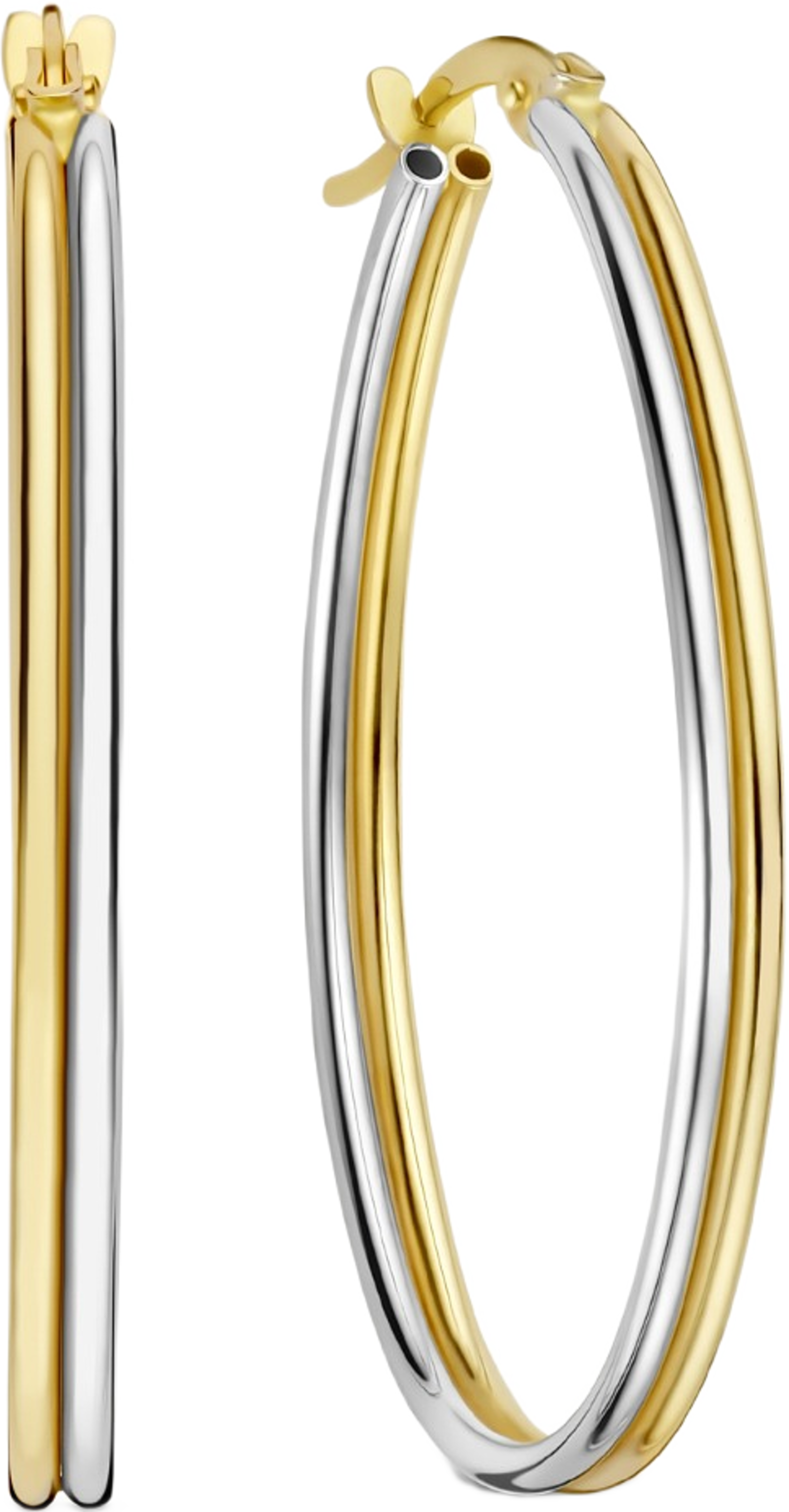 Rivoli 14 Karat Guld Creoler