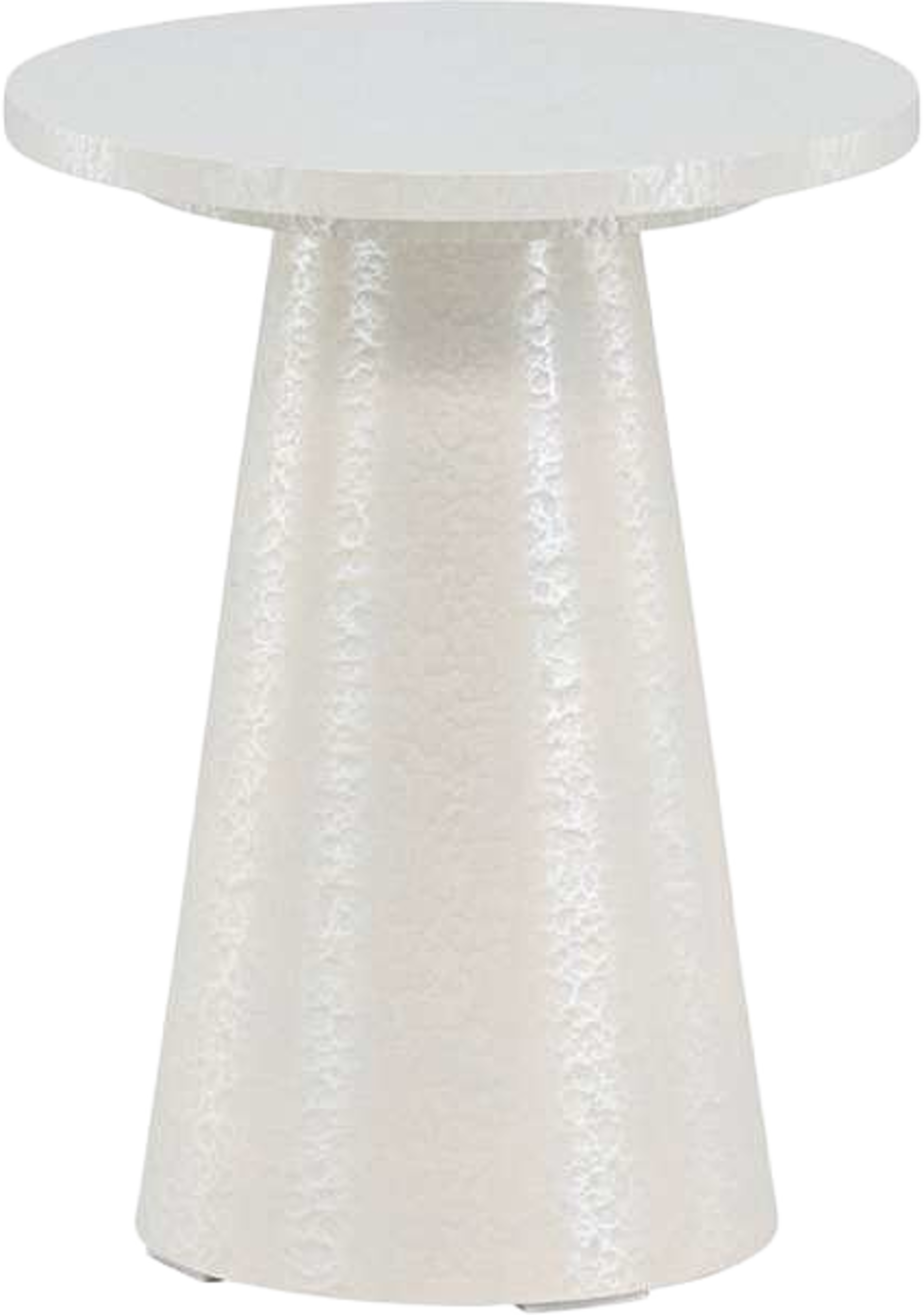 Lanzo Sidobord, från Venture Home, i färgen glossy white,white. Klicka för att öppna bilden i stort format