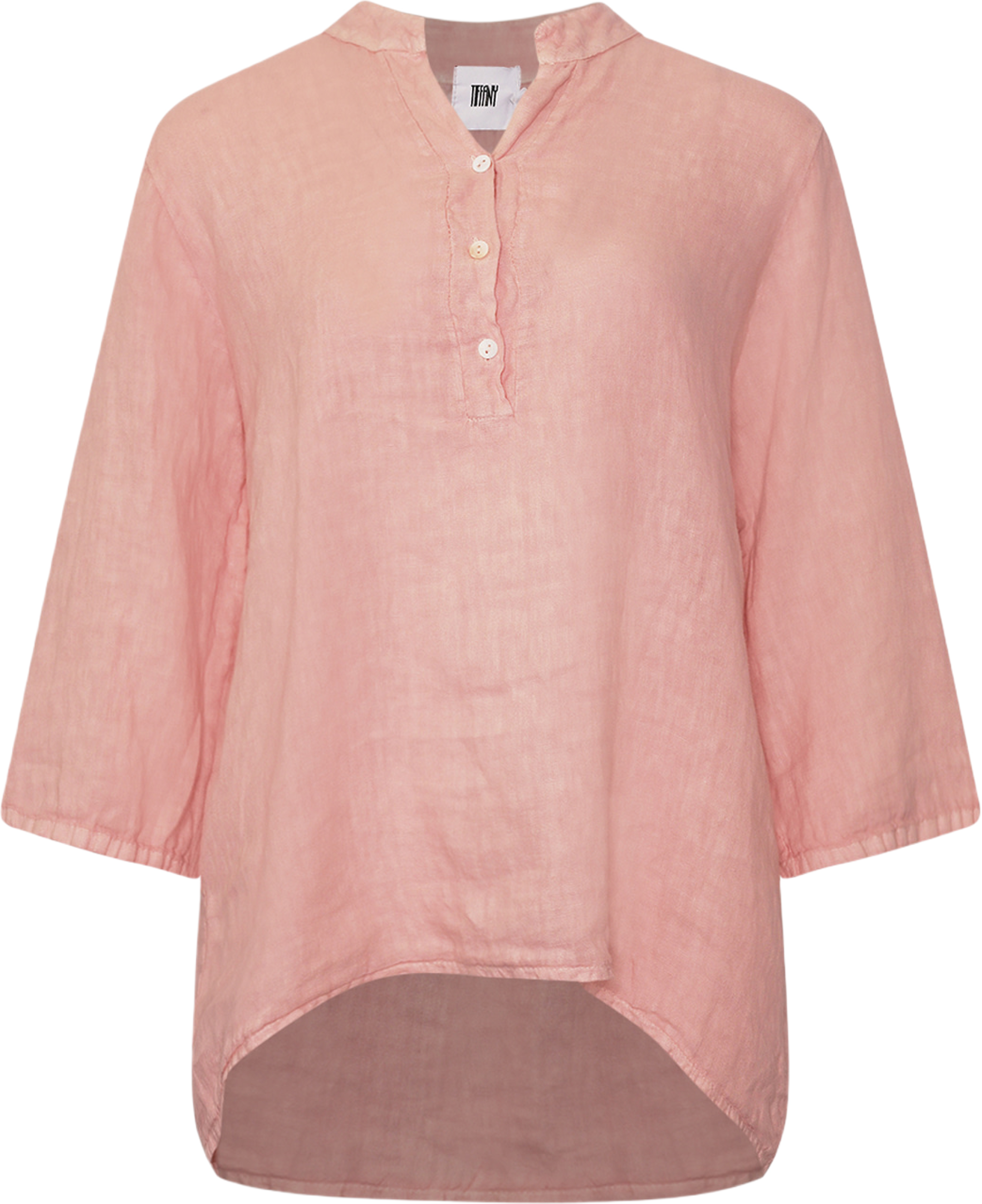 17661, Shirt, Linen - New Rose, från Tiffany, i färgen new rose. Klicka för att öppna bilden i stort format