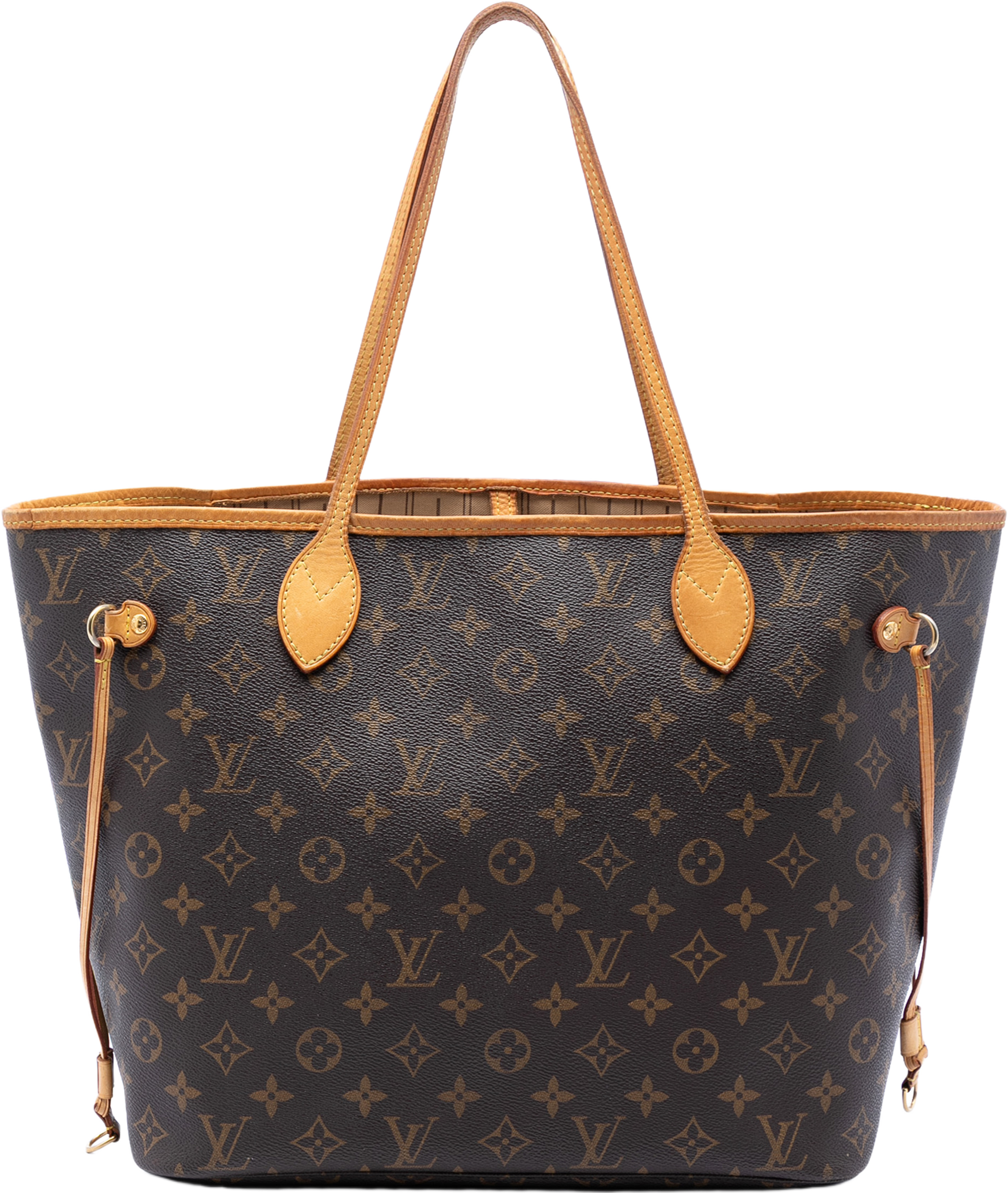 Louis Vuitton Monogram Neverfull Mm, från Luxclusif, i färgen brown. Klicka för att öppna bilden i stort format